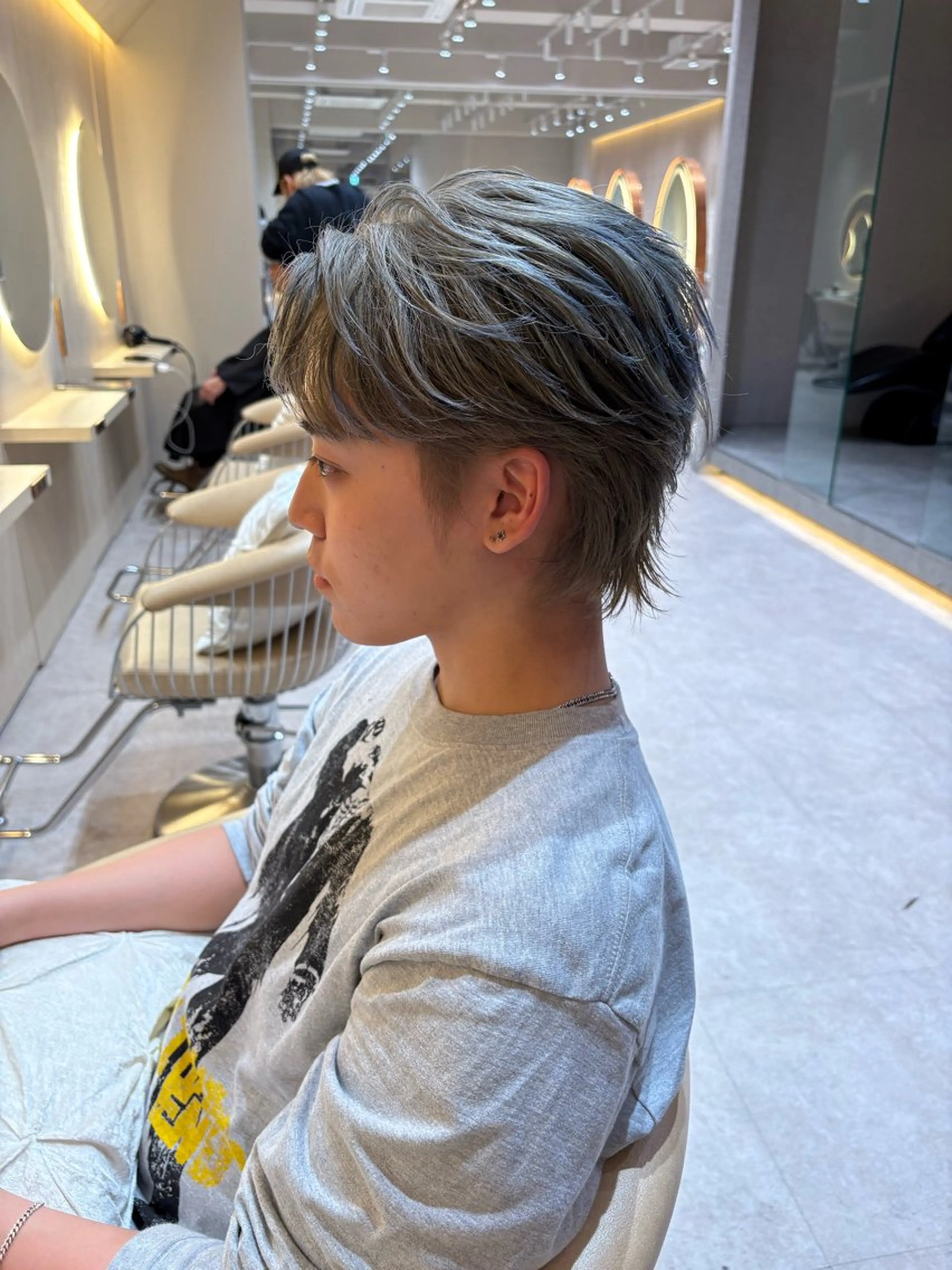 メンズ カット ヘアカラー トリートメント ブリーチ🌟リタッチ 🎠KANON🎡のヘアスタイル