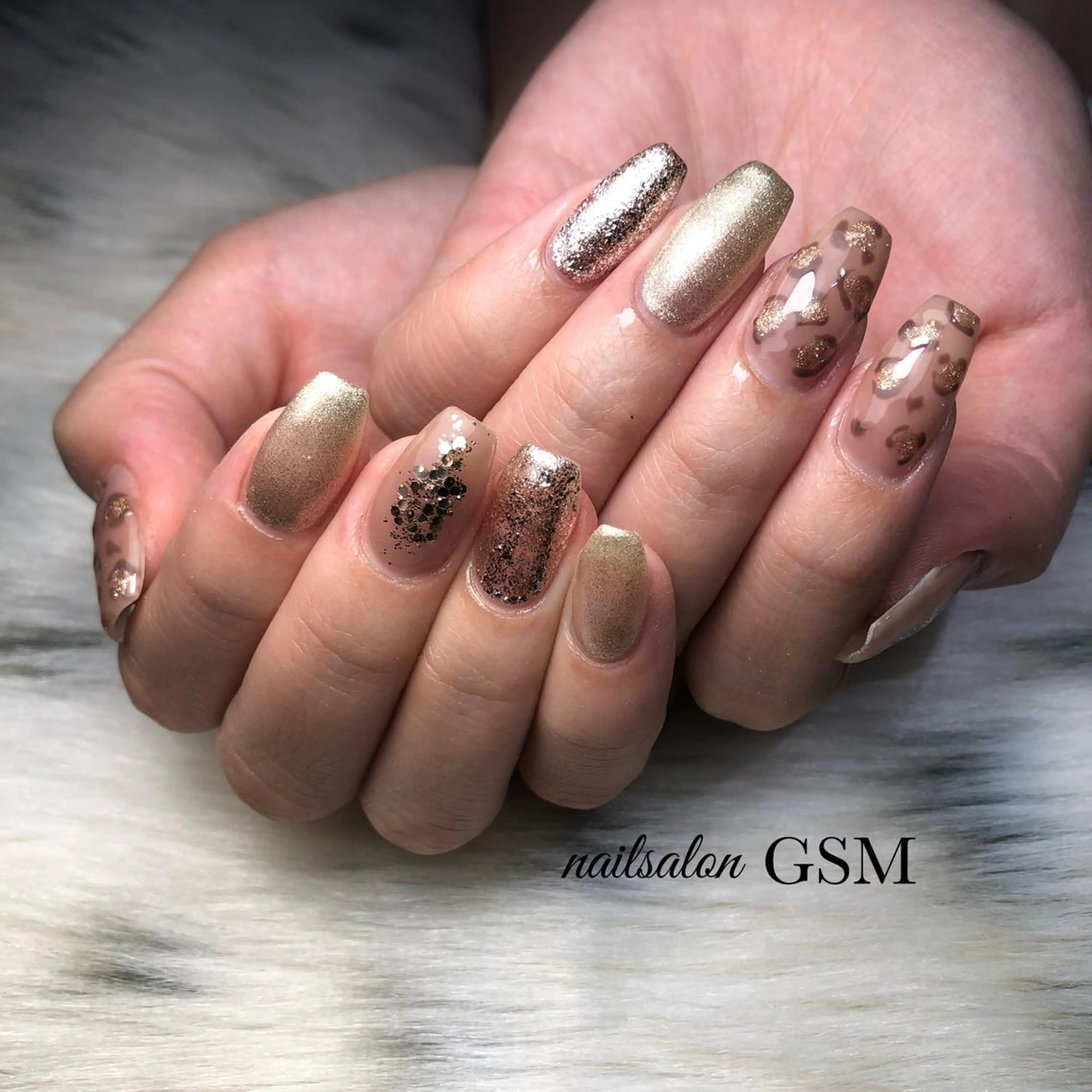 ネイル ニュアンスネイル nail salon GSMのネイルデザイン