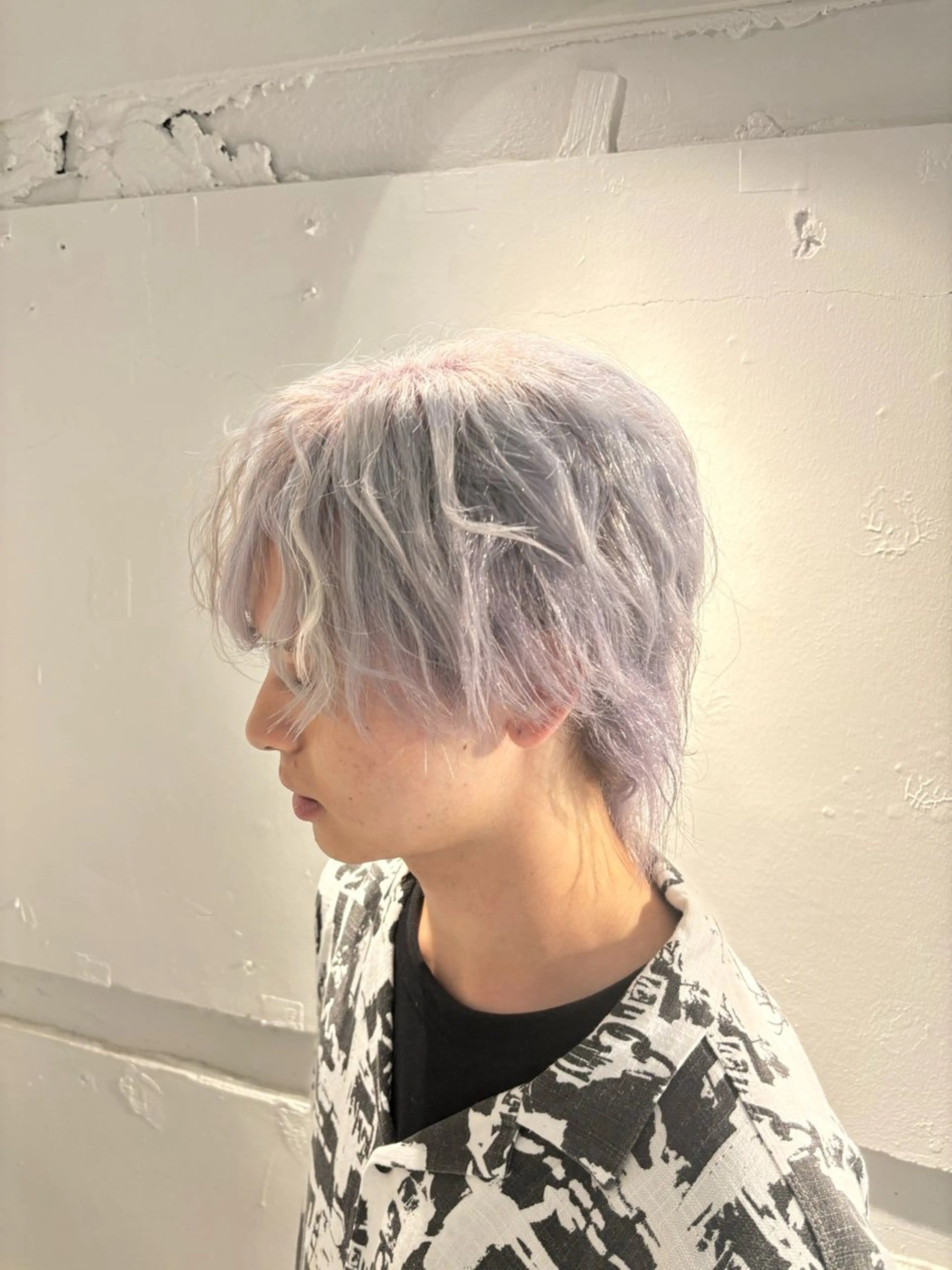 ショート カラー メンズ ✨️透明感･艶カラー ✨️RINのヘアスタイル