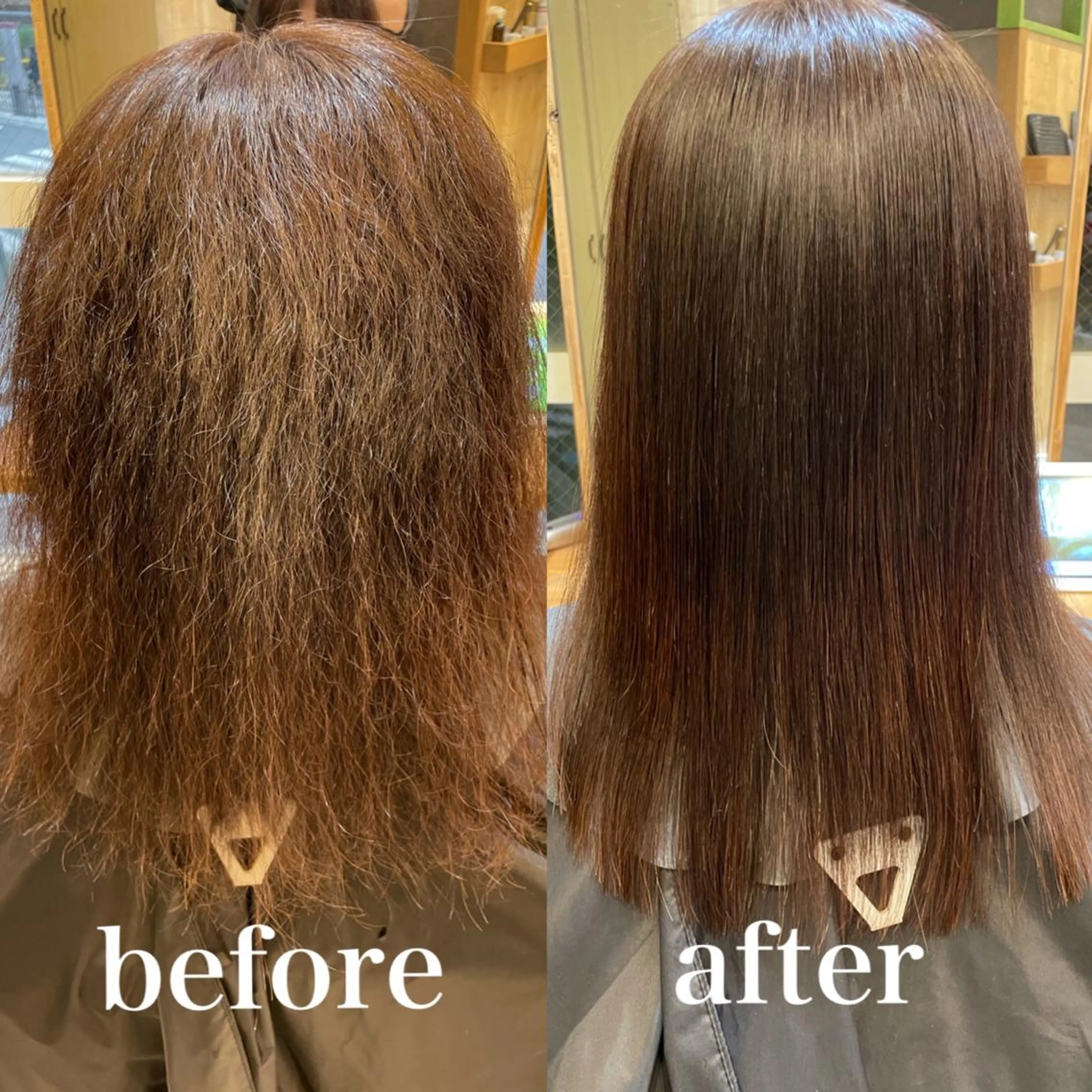 ロング 縮毛矯正/髪質改善 主税巧一のヘアスタイル