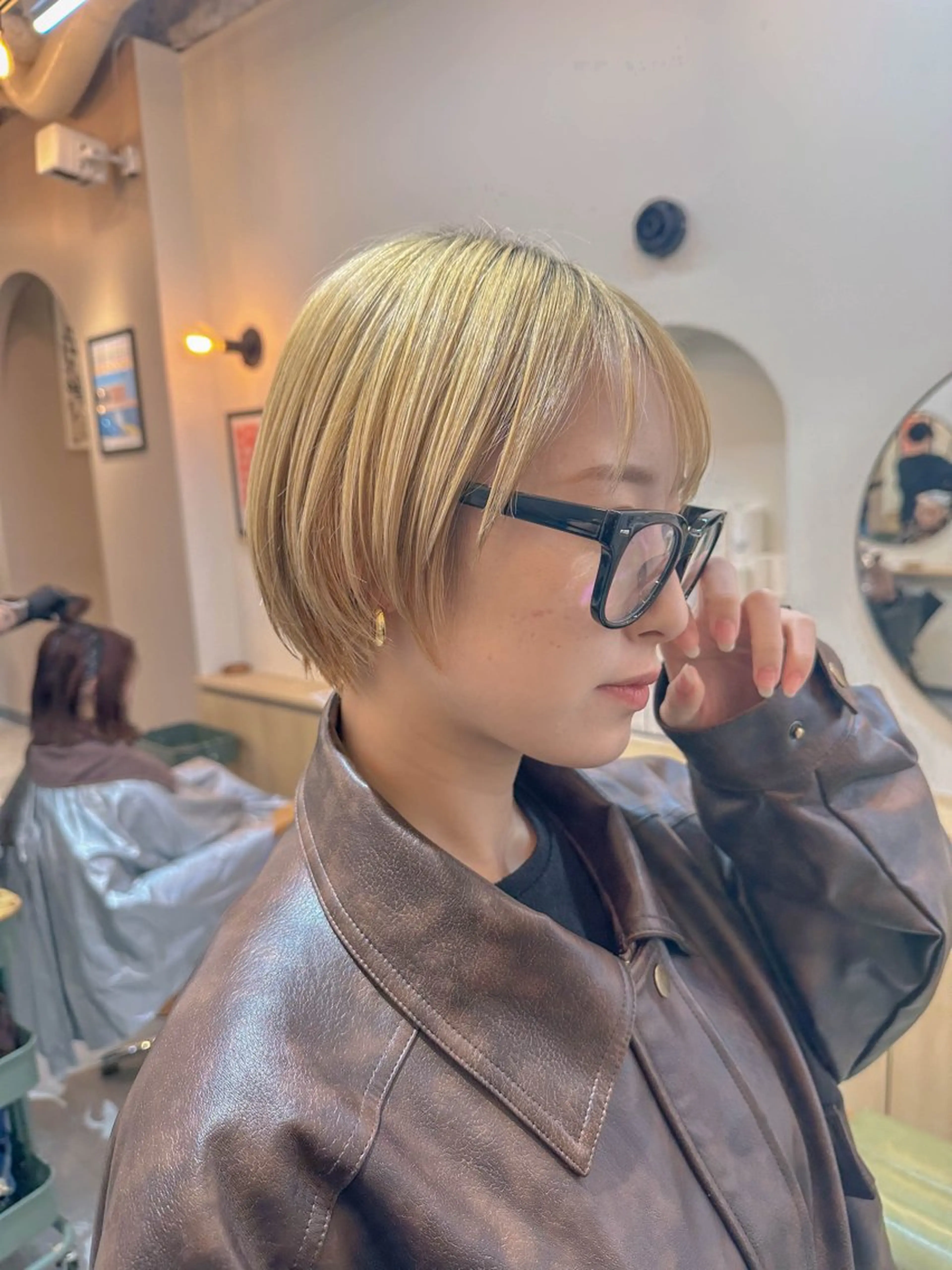 ショート カット ボブ/ 前川友哉のヘアスタイル