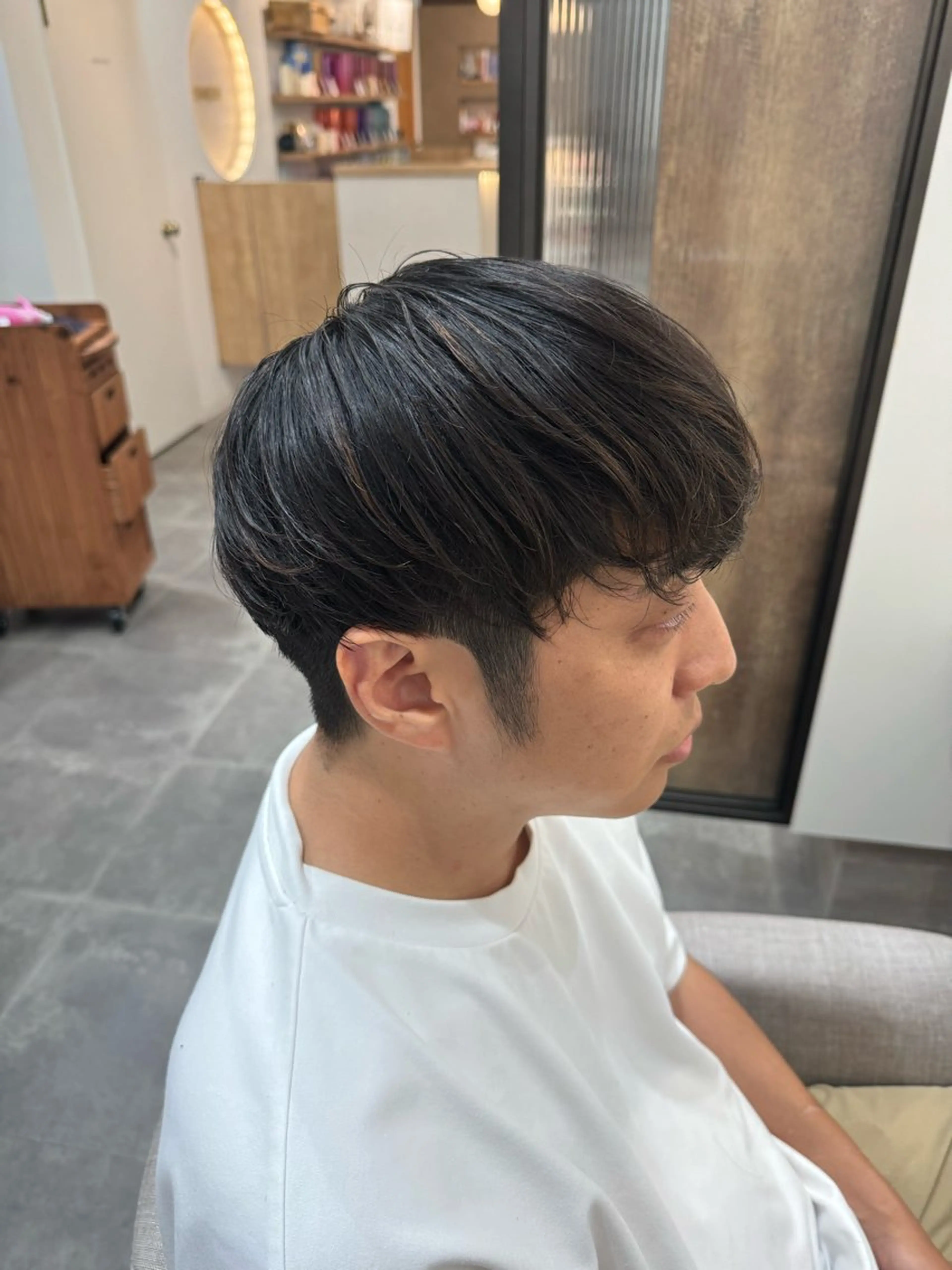 メンズ マッシュ 刈り上げ Nagisa ナギサのヘアスタイル