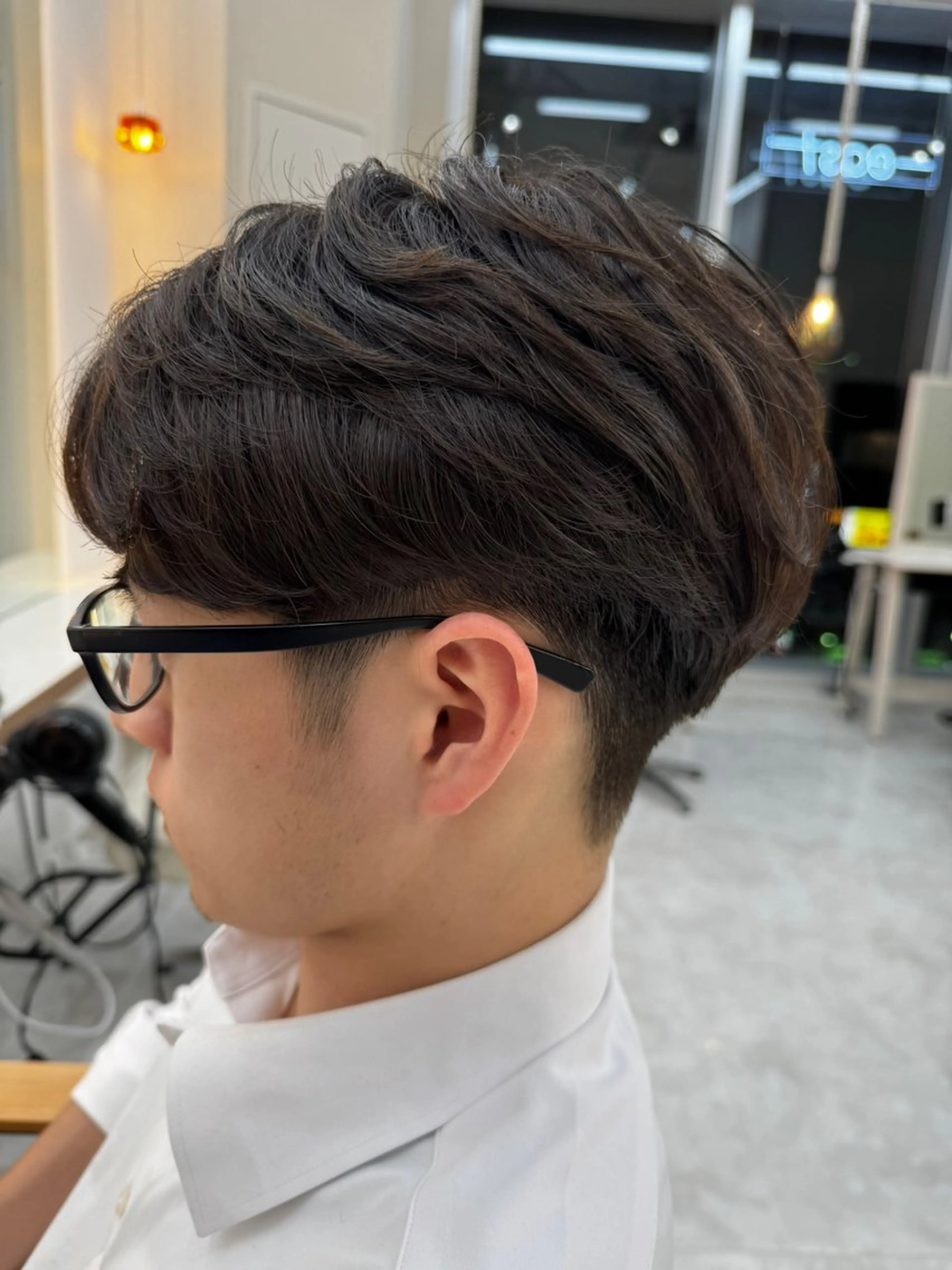 ショート カット ヘアカラー 韓国レイヤー×ツヤ髪 /TAICHI🤍のヘアスタイル