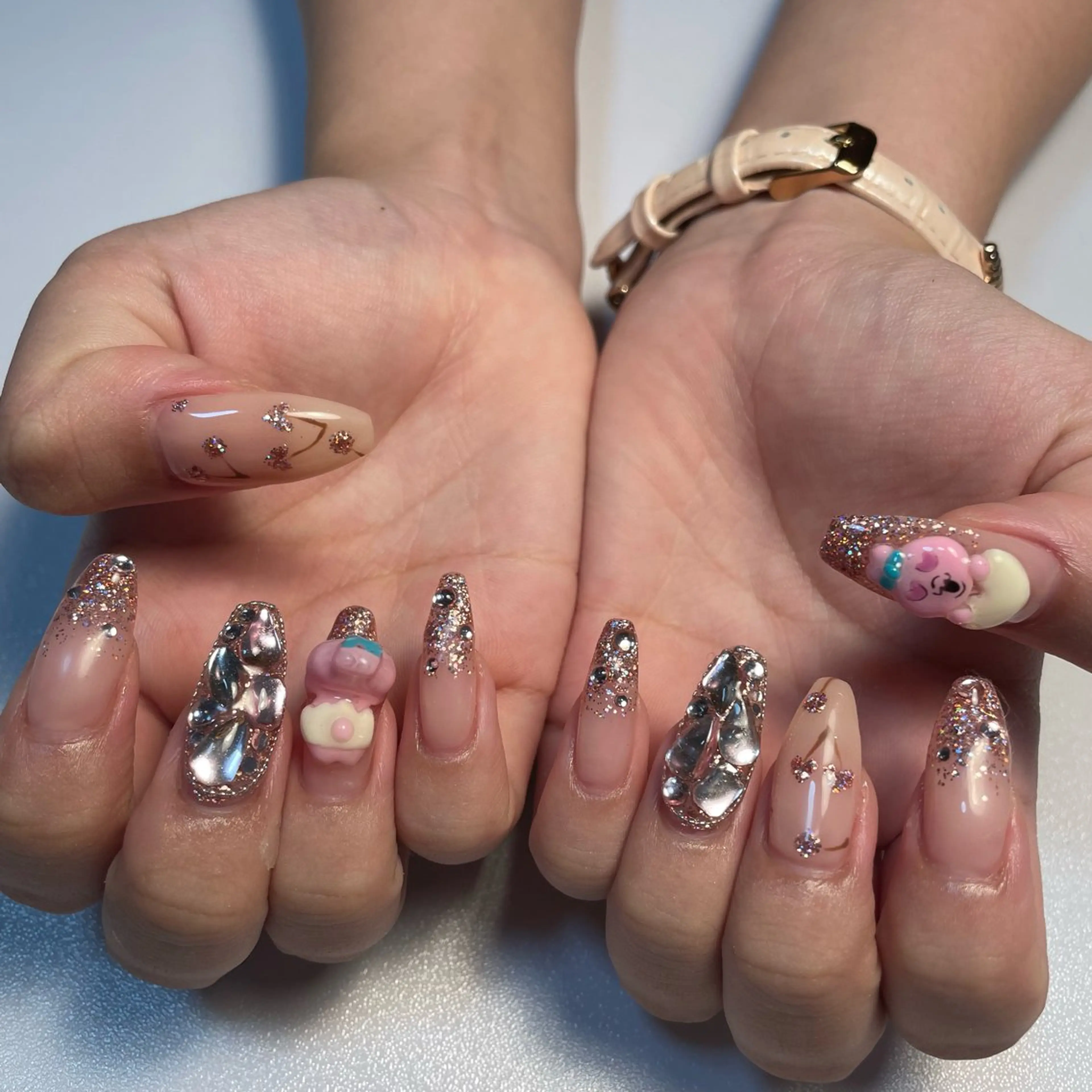 ネイル ハンドネイル adorable 〈Kurumi〉のネイルデザイン