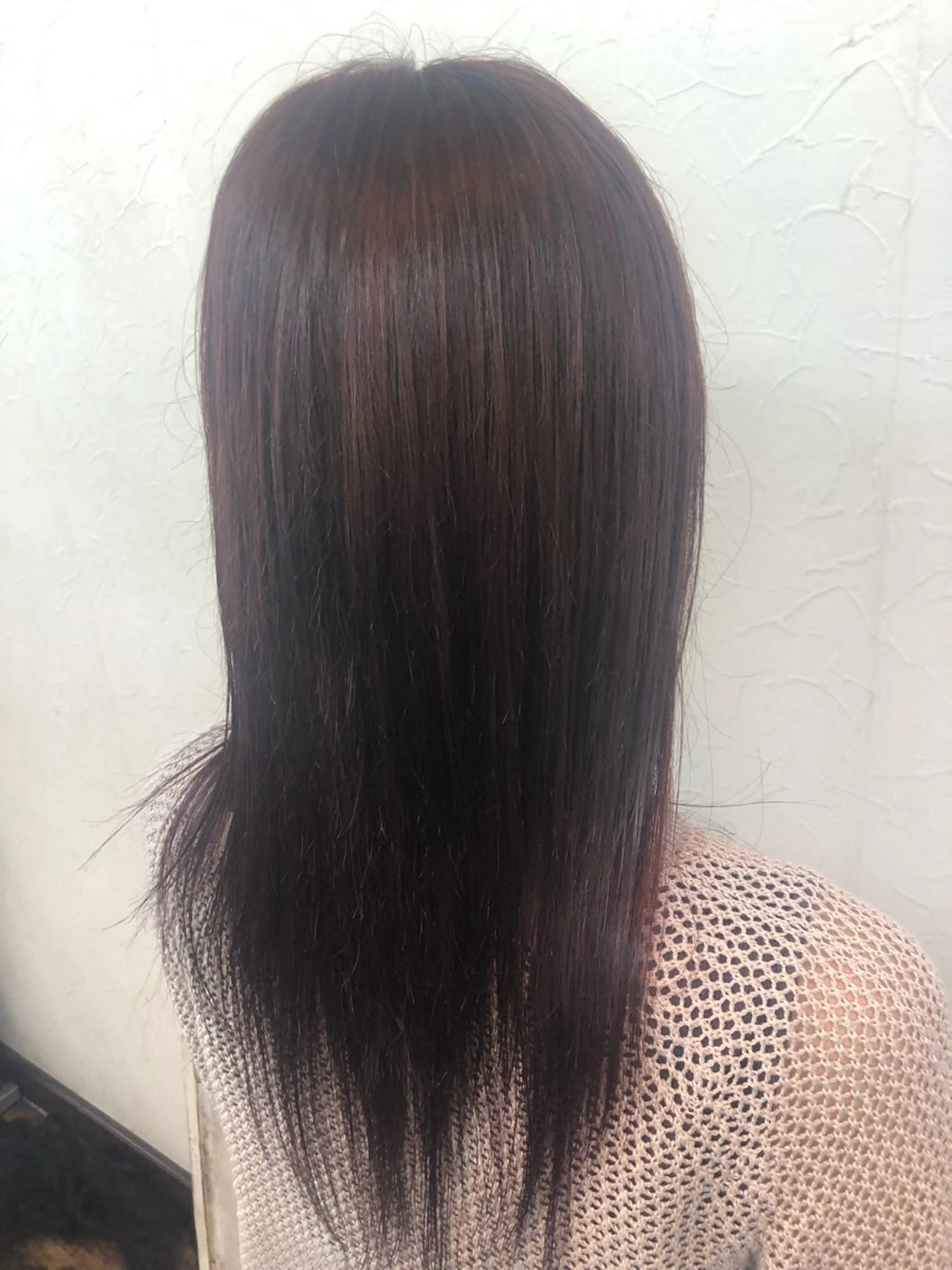 《ロング》カラー＋ブロー（ブリーチなし）の写真