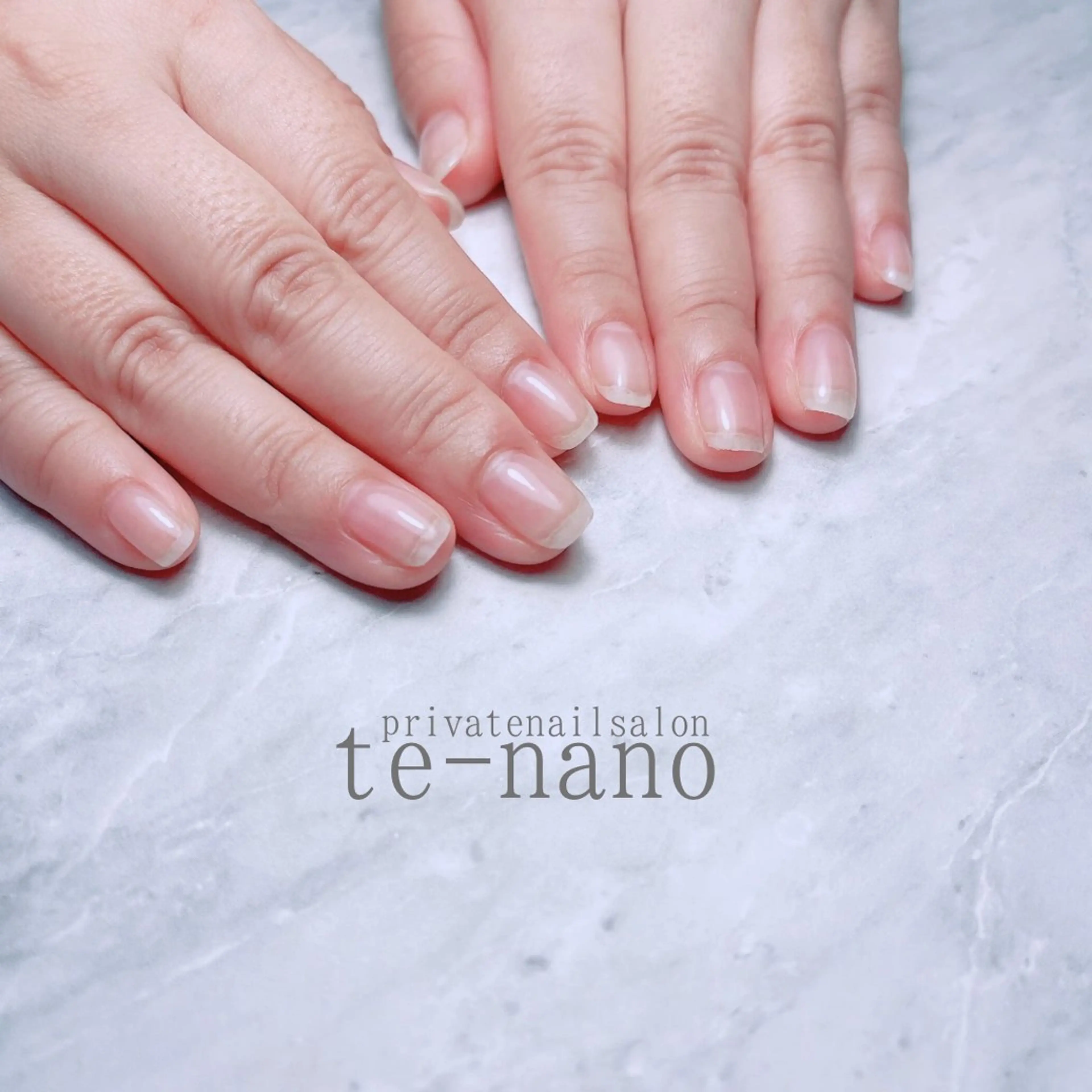 ネイル クリアネイル プライベートサロン te-nanoのネイルデザイン