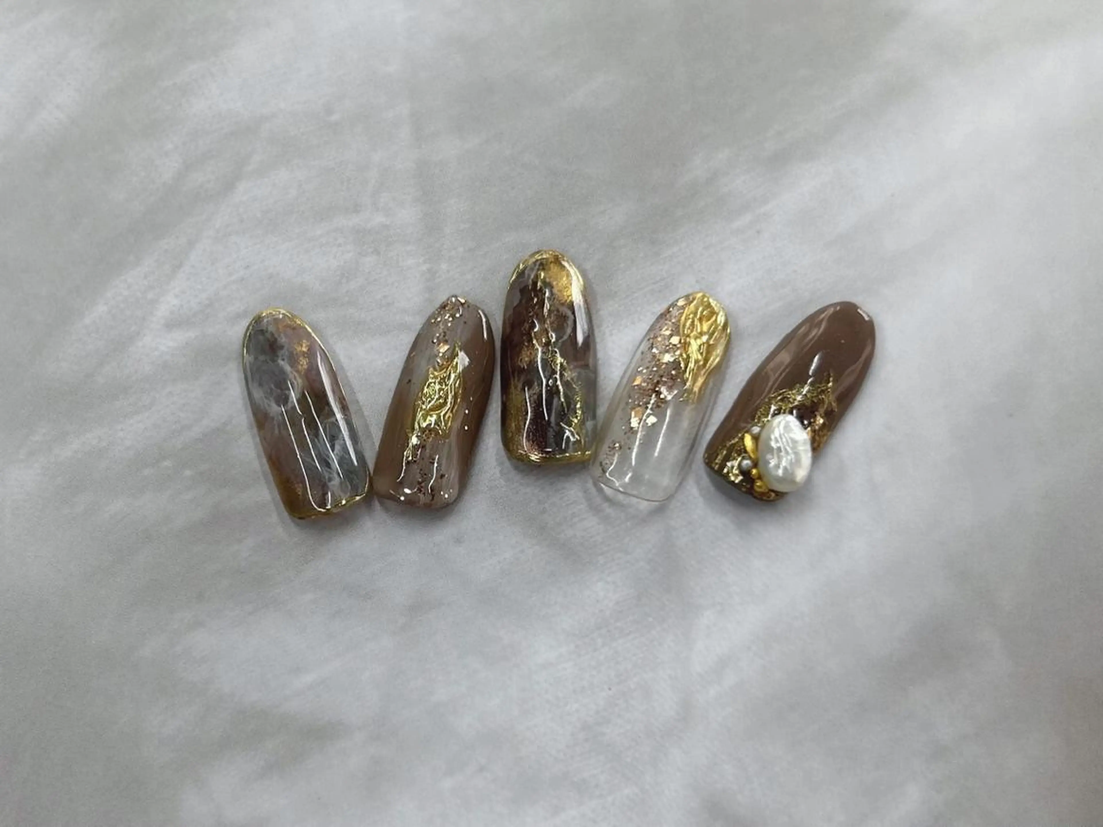 ネイル ニュアンスネイル ハンドネイル Nail Salon agré所属・agré ネイルサロン　アグレのネイルデザイン