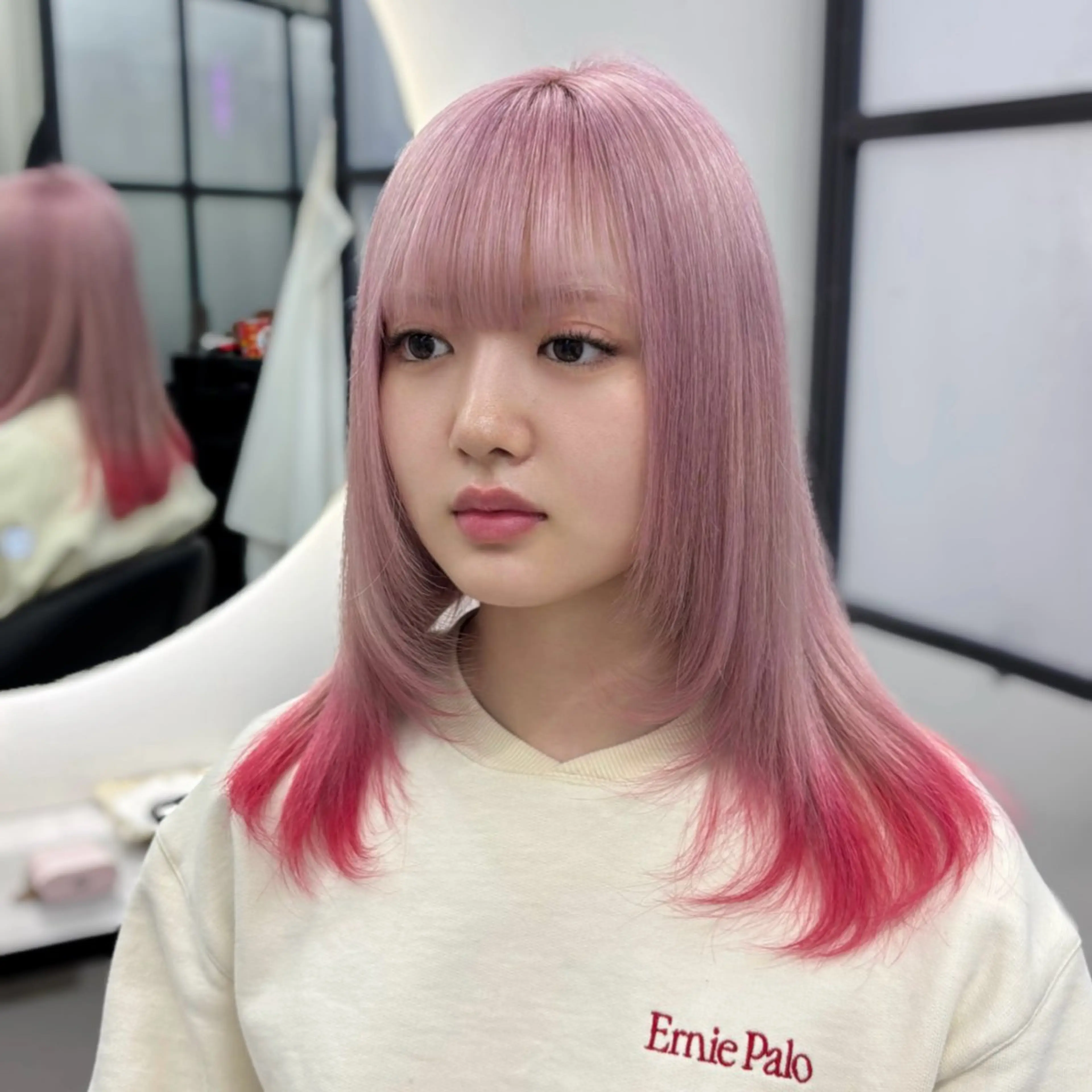 ロング カラー ヘアカラー Ren. 🦋デザインカラーのヘアスタイル