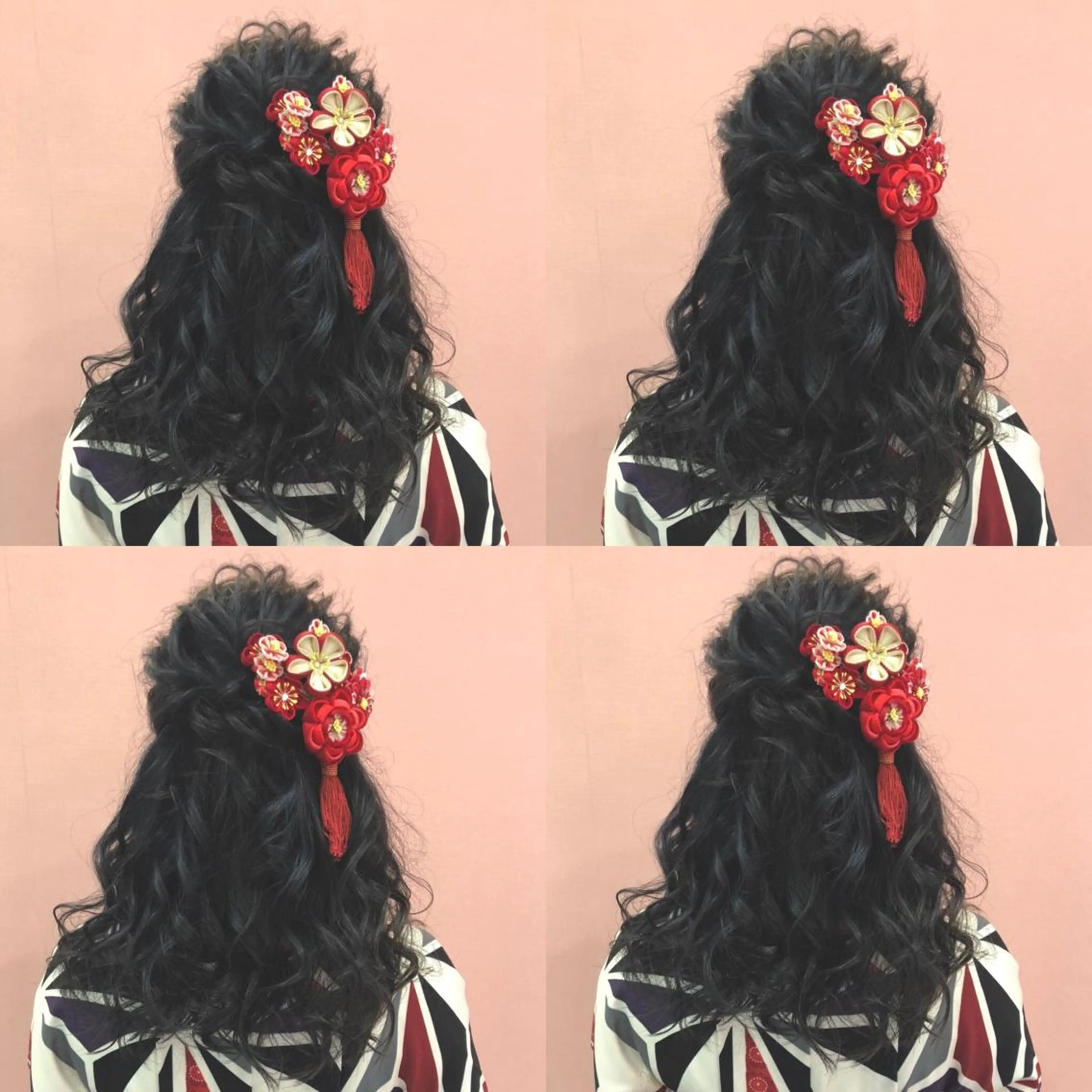 ロング ヘアアレンジ ハーフアップ 🌷MAYU 🌷のヘアスタイル