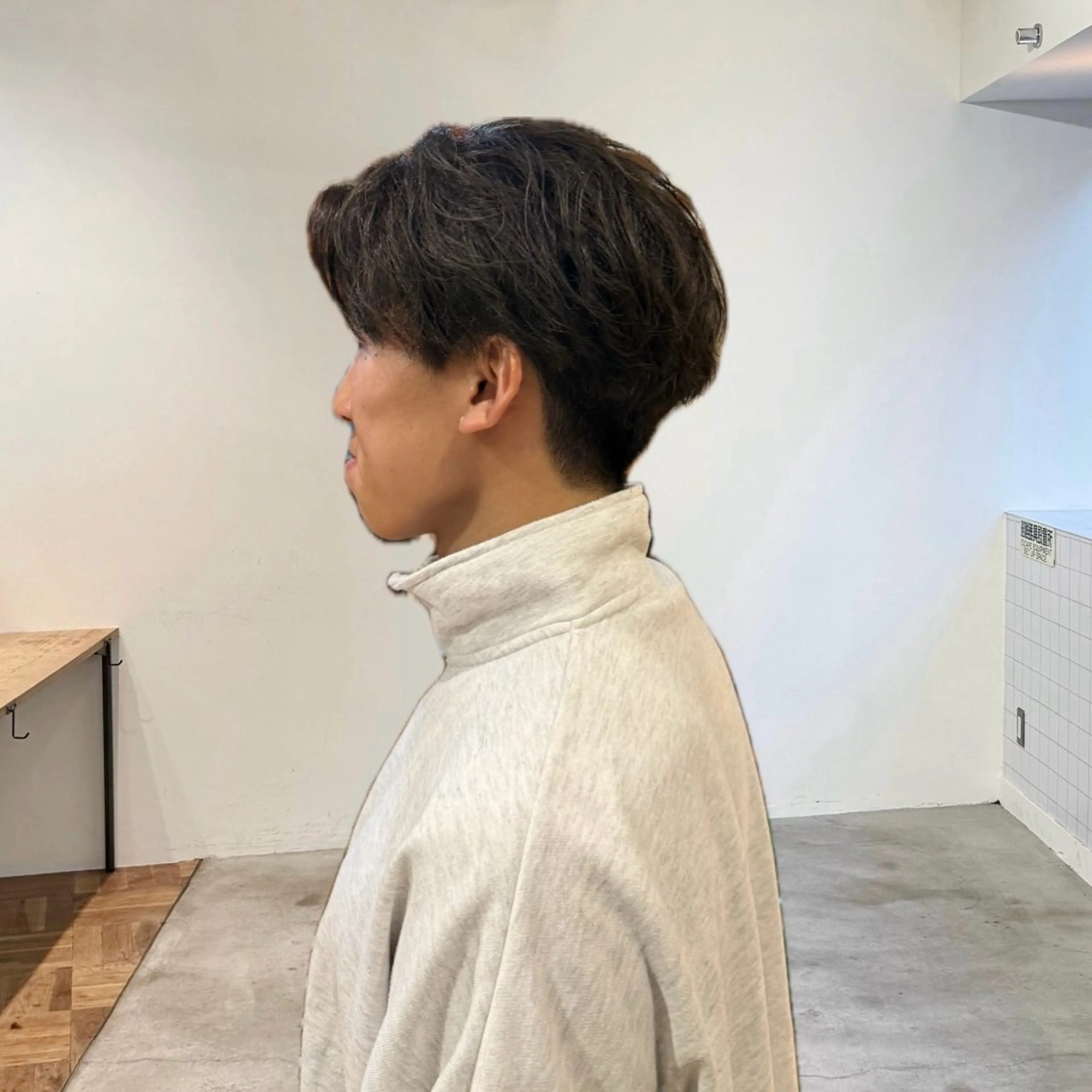 ショート パーマ ダメージレス縮毛矯 正・ブリーチMICOのヘアスタイル