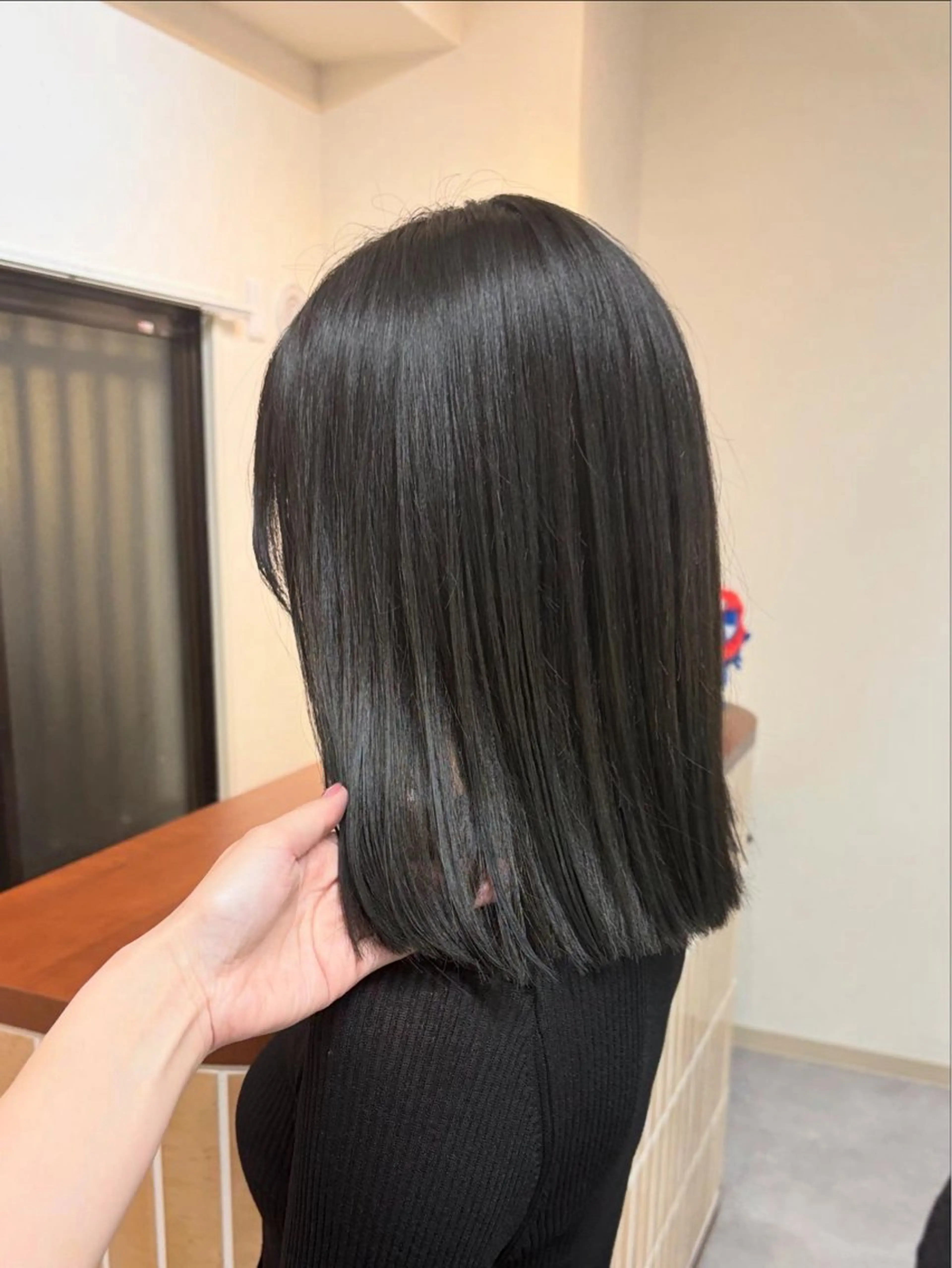 ミディアム カラー カット ヘアカラー トリートメント ハル🌸柔色/ ブリーチなし/艶髪のヘアスタイル