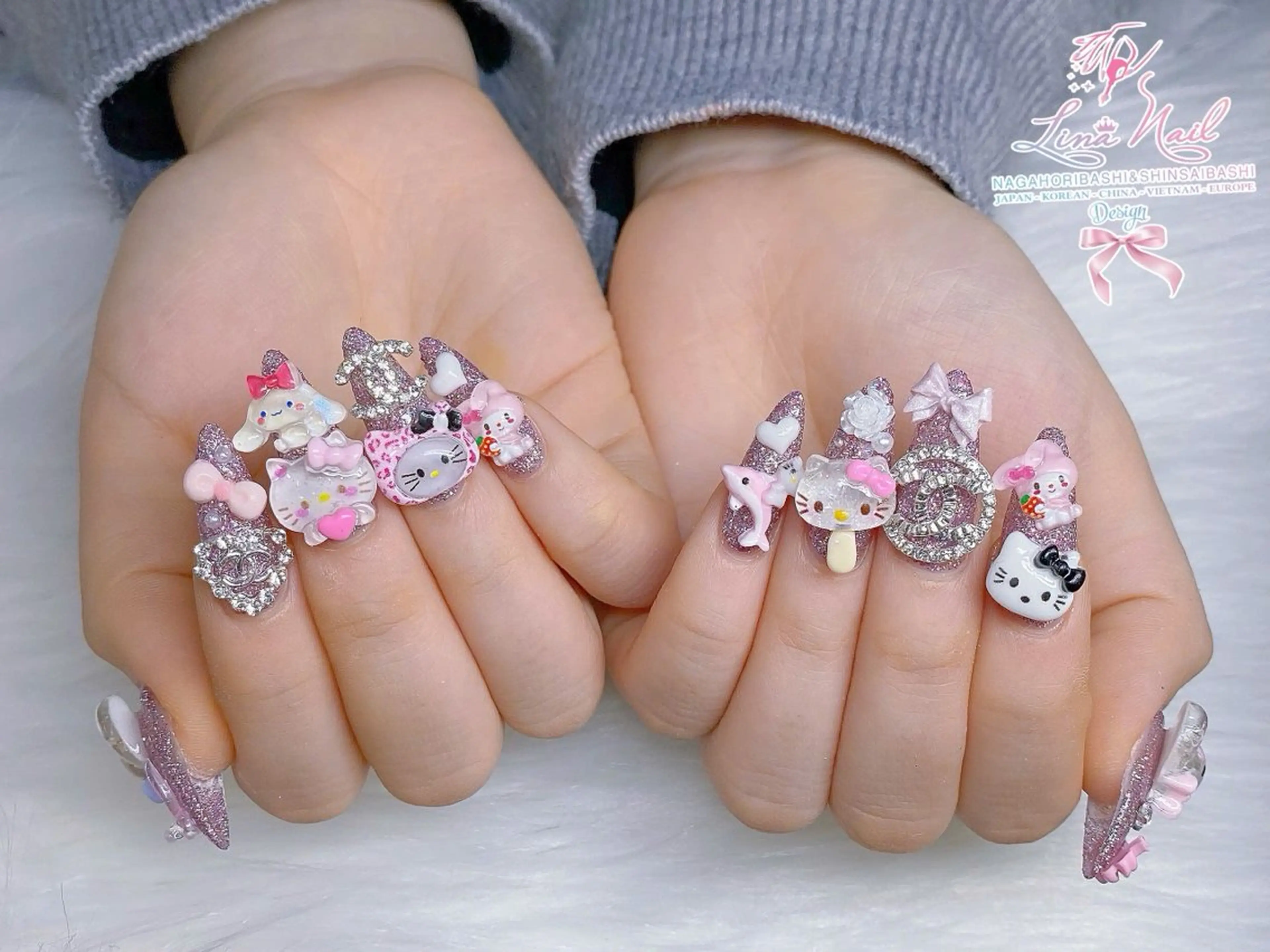 ネイル フットネイル ジェルネイル 持ち込み ネイルチップ ハンドネイル リナネイル 長堀橋店/東心斎橋店のネイルデザイン