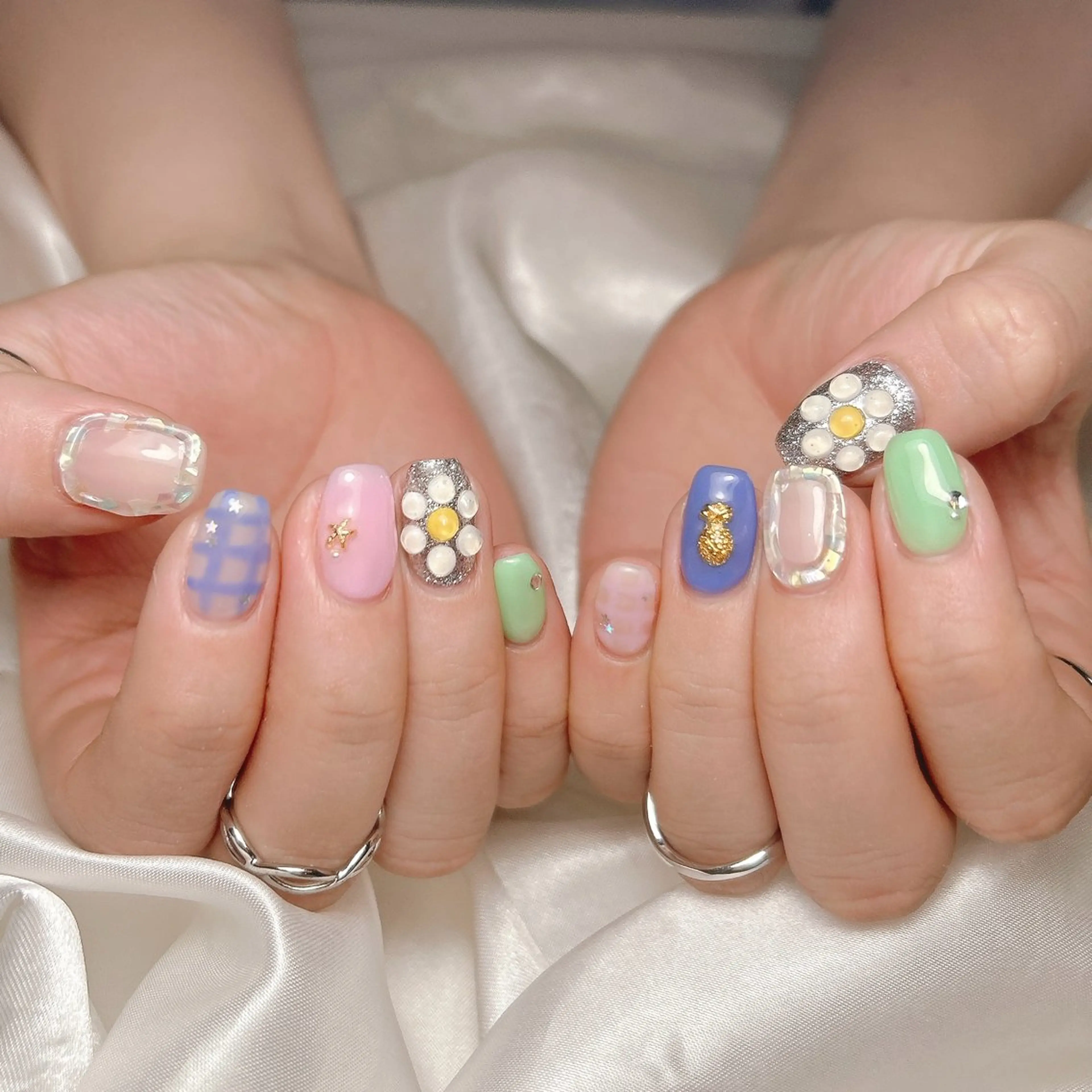 ネイル ハンドネイル junna 金山.東別院.上前津のネイルデザイン