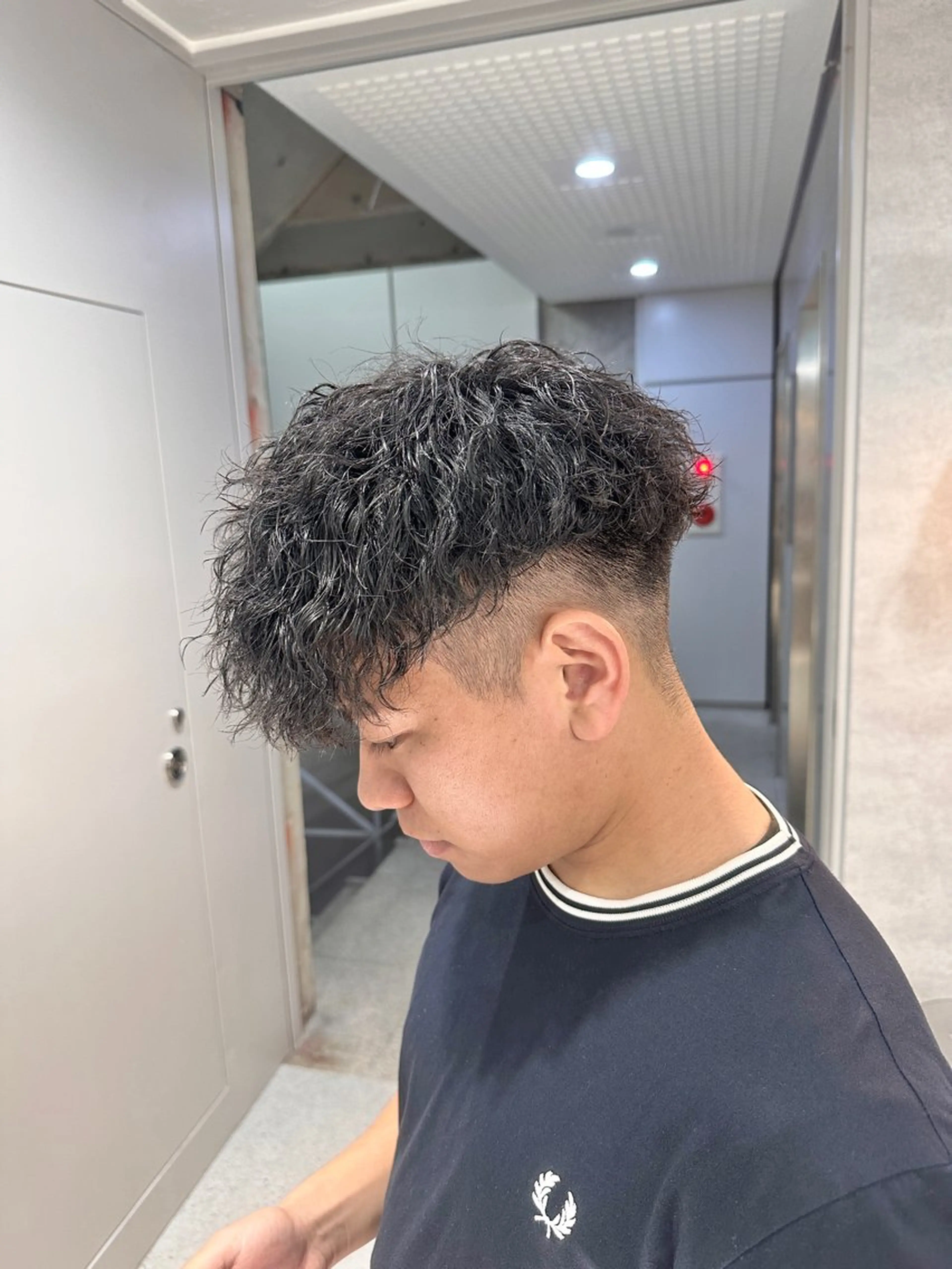 ショート パーマ メンズ 【メンズサロン】 BLUCK 横浜のヘアスタイル