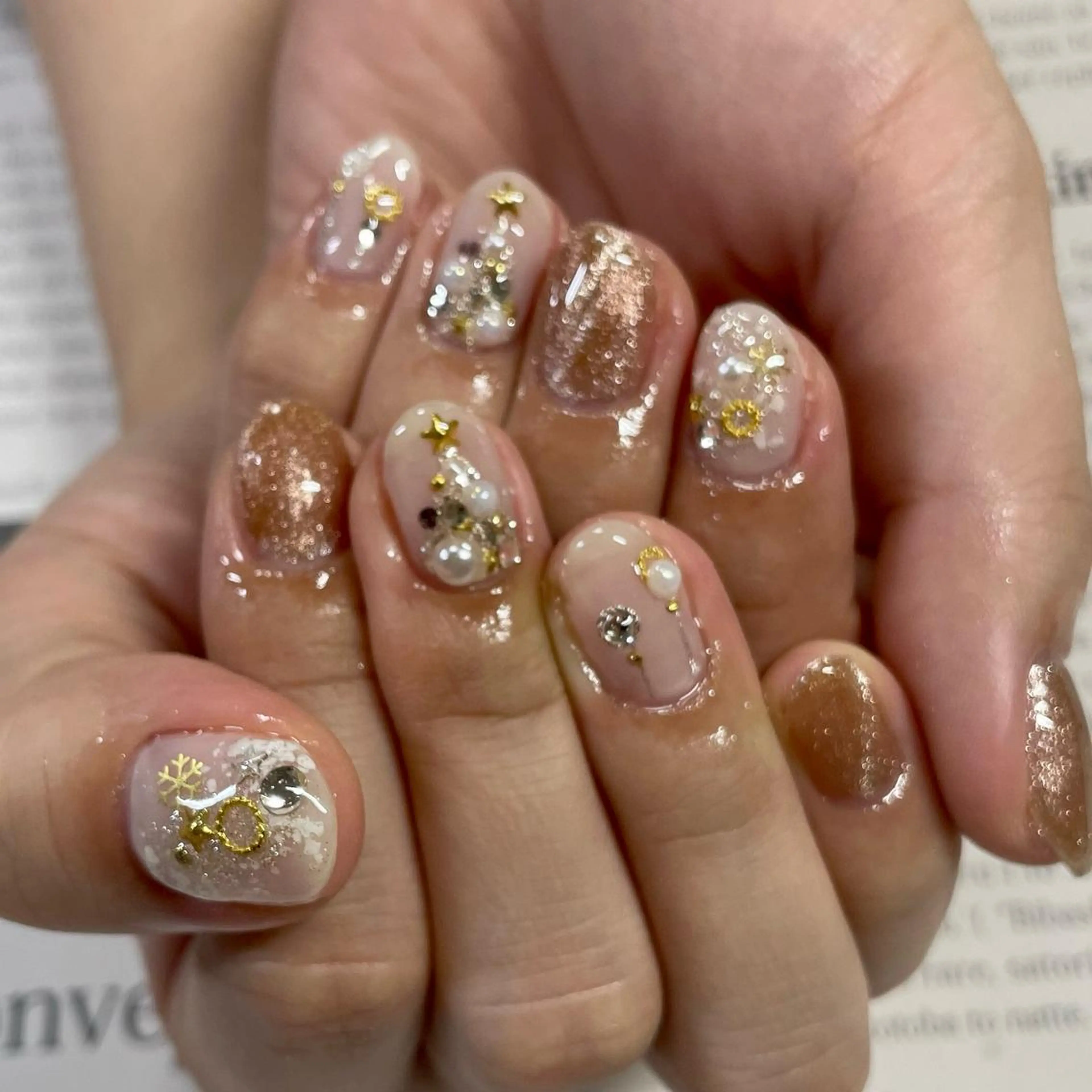 ネイル 奥園 良恵のネイルデザイン