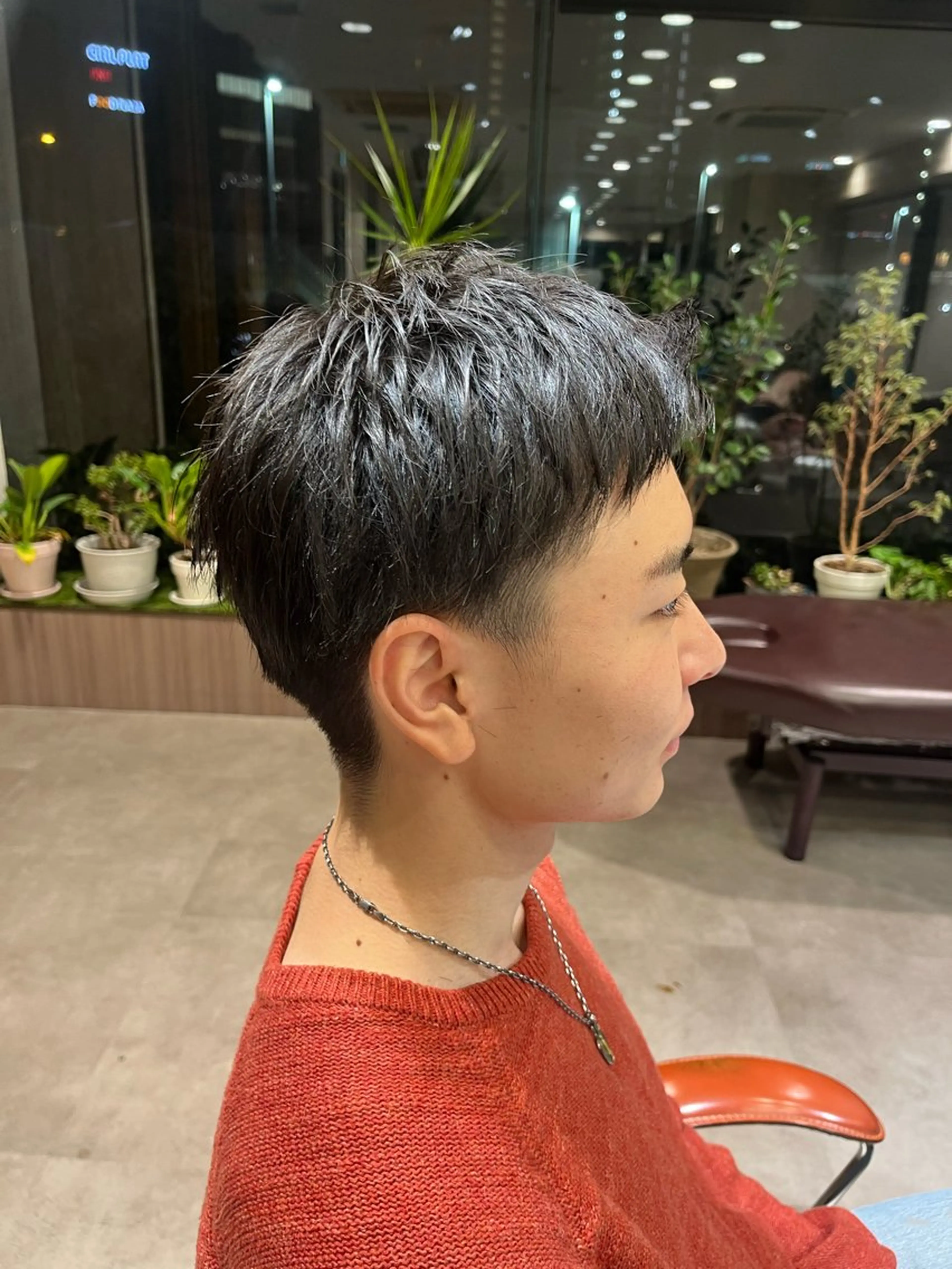 メンズ カット end roll りんのヘアスタイル