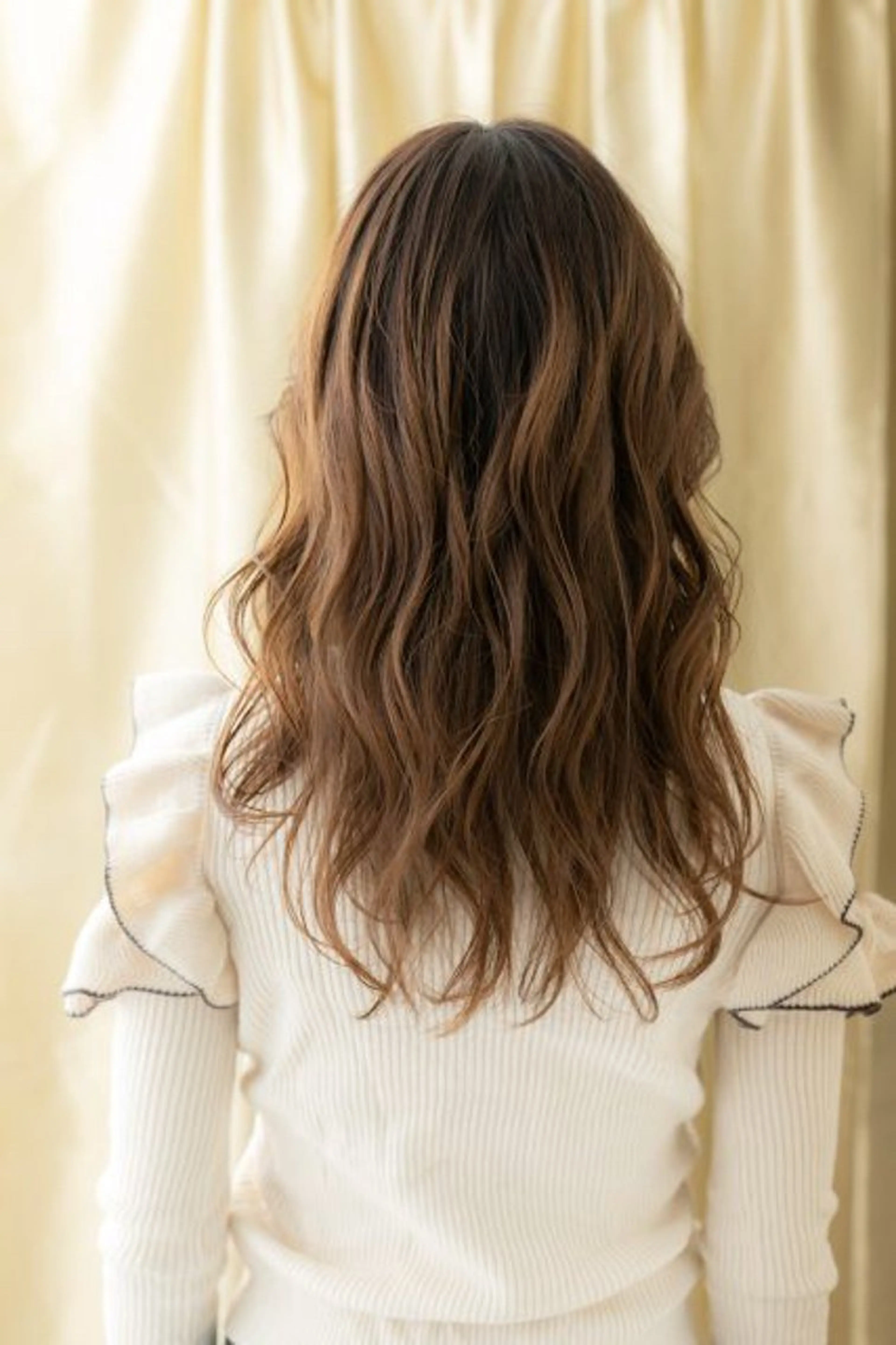 ロング カラー パーマ ヘアカラー トリートメント ヘッドスパ クセ毛解決のプロ💠 棚村竜太のヘアスタイル