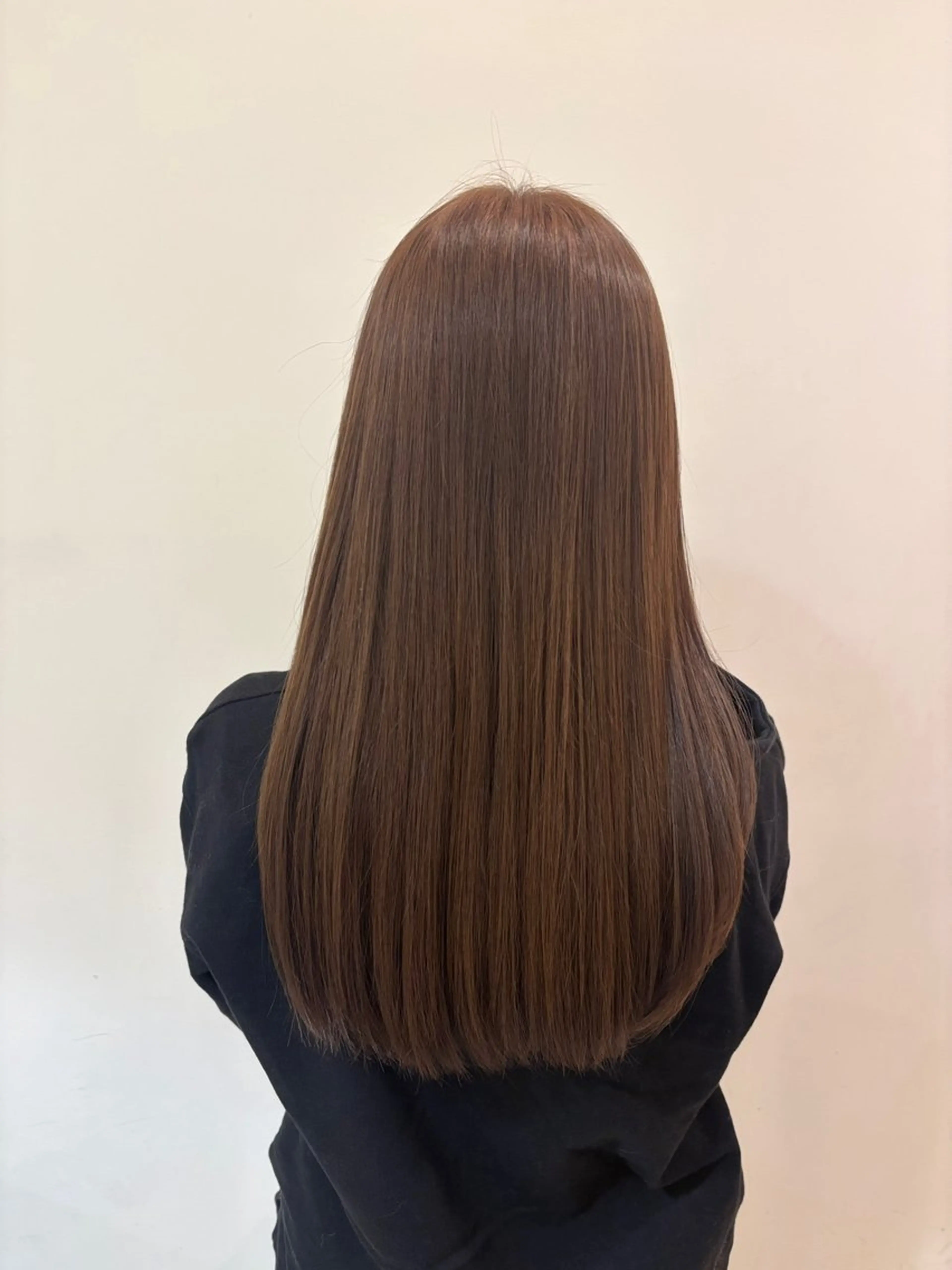 ロング カラー ベージュカラー イルミナカラー レイヤーカット／ おがわゆいり౨ৎ˚⟡のヘアスタイル