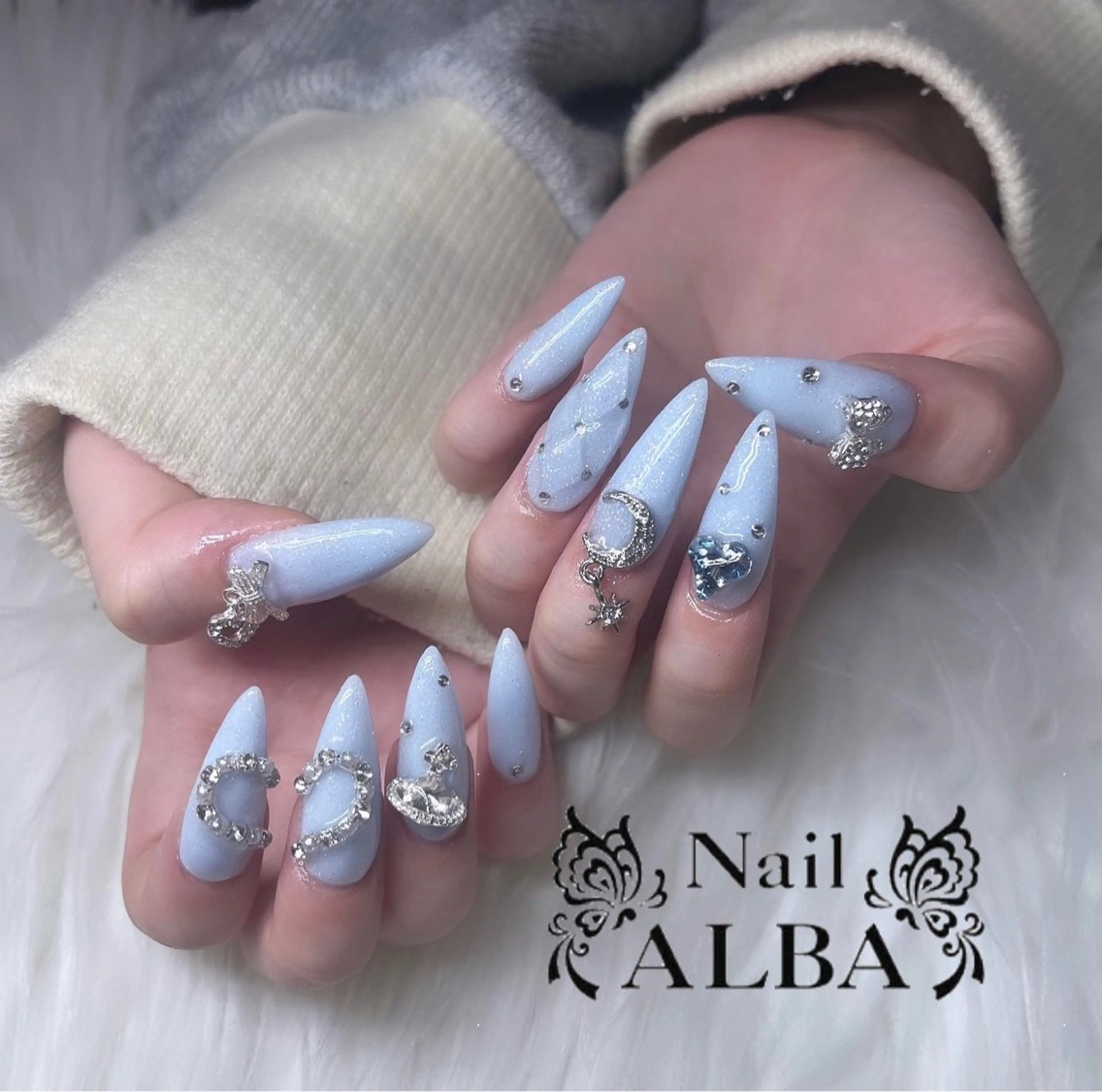 ネイル 石王 美羽のネイルデザイン