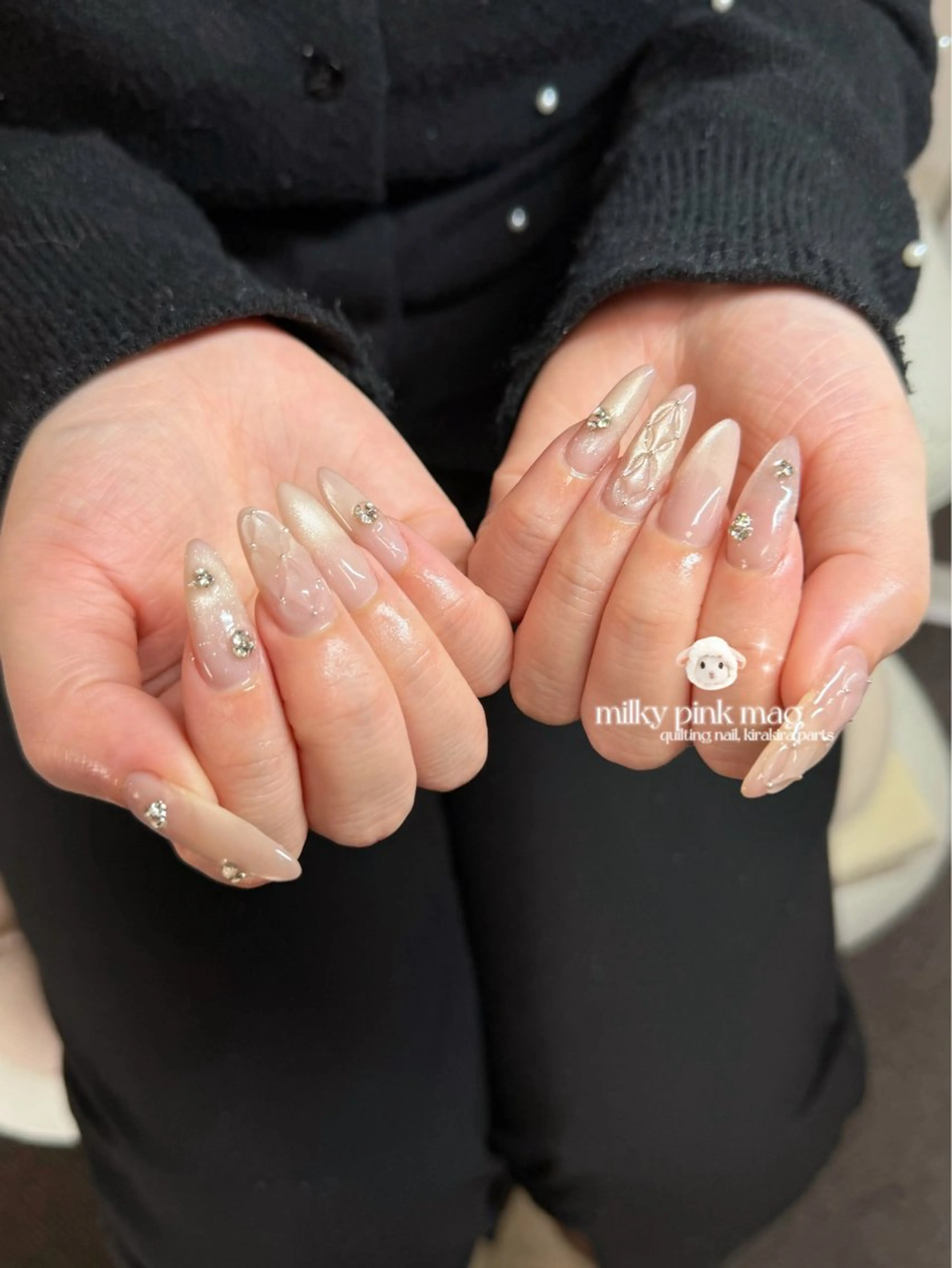 ネイル 春ネイル ハンドネイル nail salon rhune所属・nail salon rhuneのネイルデザイン