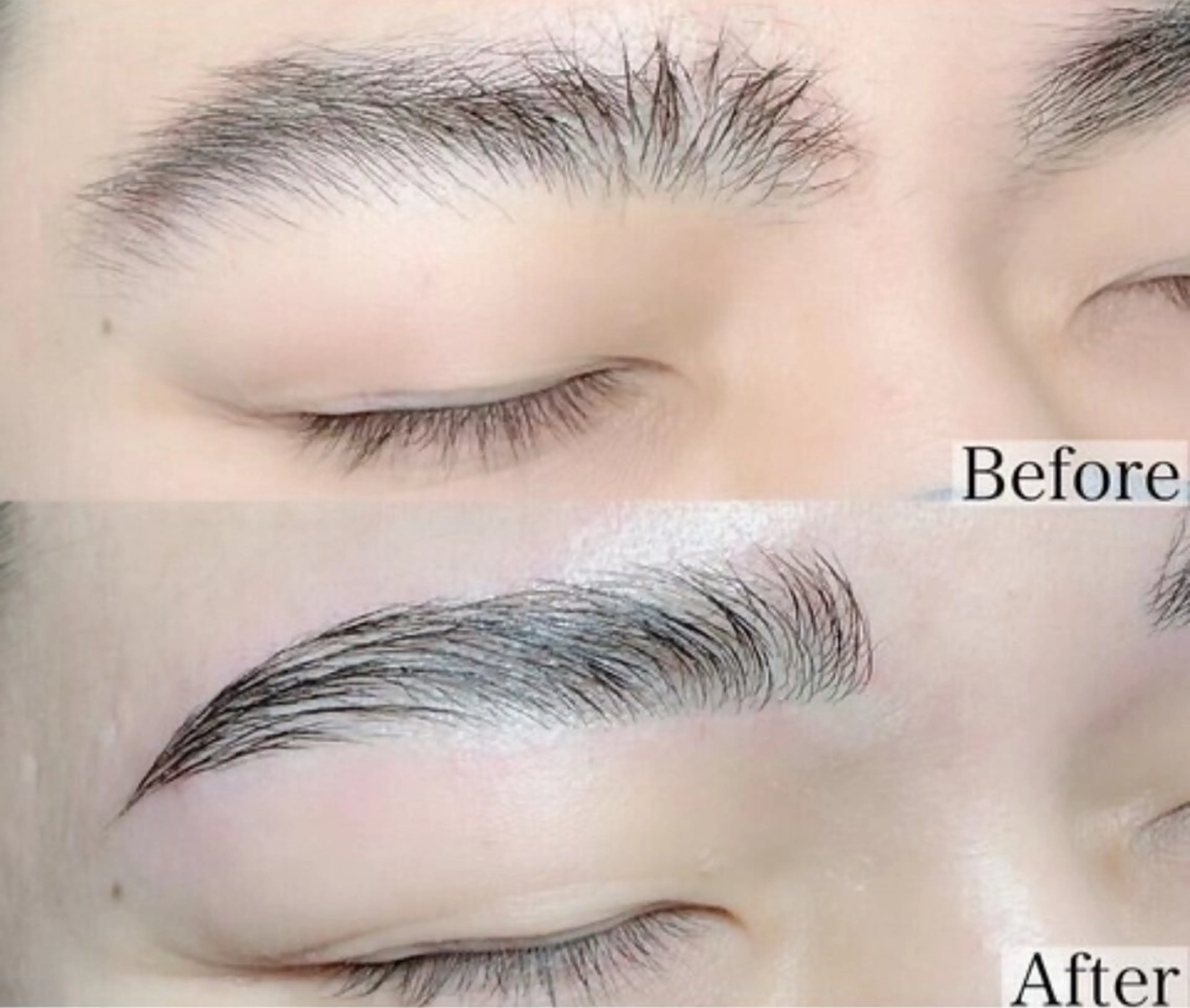 【爽やかな垢抜け眉に⭐︎】メンズ眉毛waxの写真