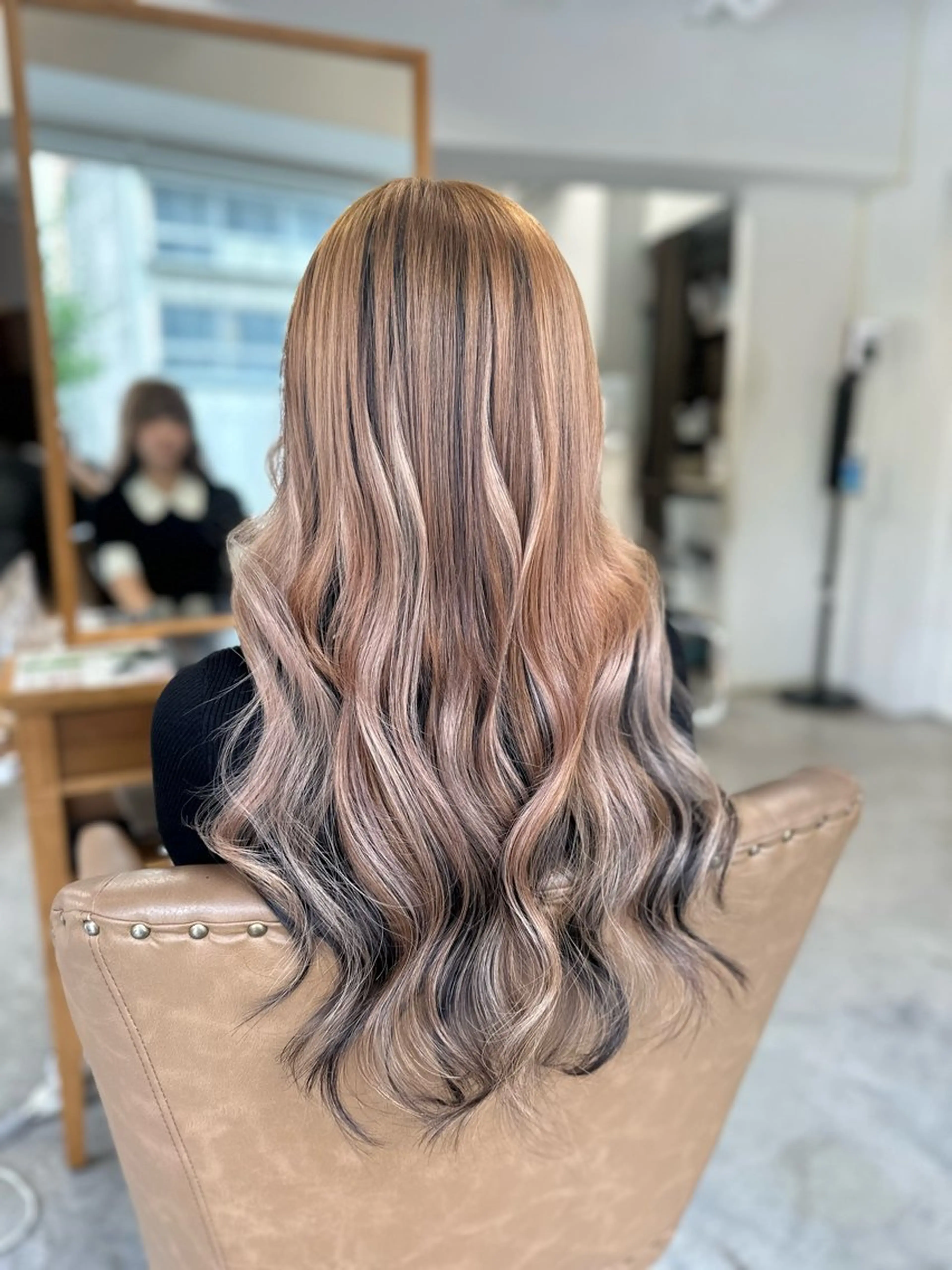 ロング RI MAのヘアスタイル