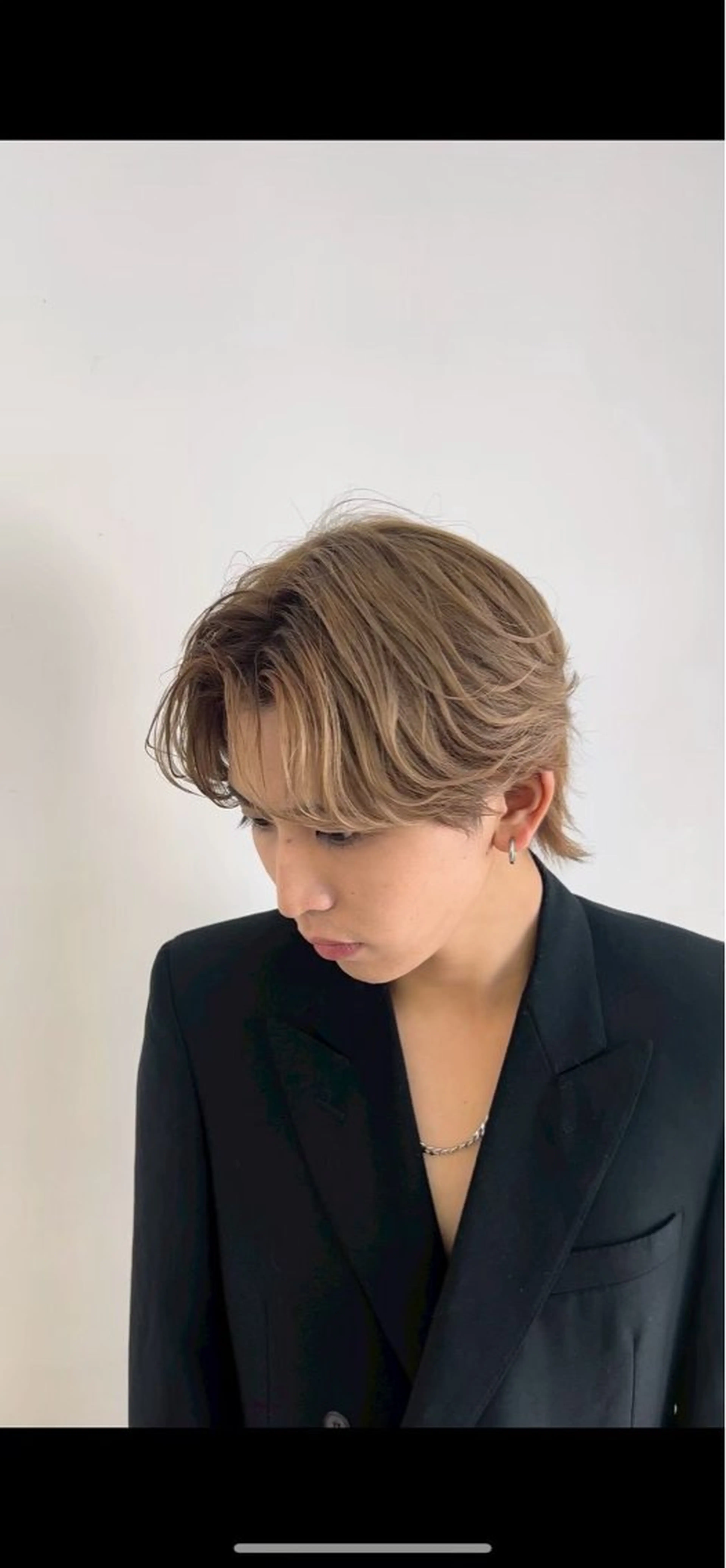 【練習モデル限定】 ワンカラー 【ブリーチ不可】(町田美容室/メンズサロン/メンズカット/メンズパーマ)の写真