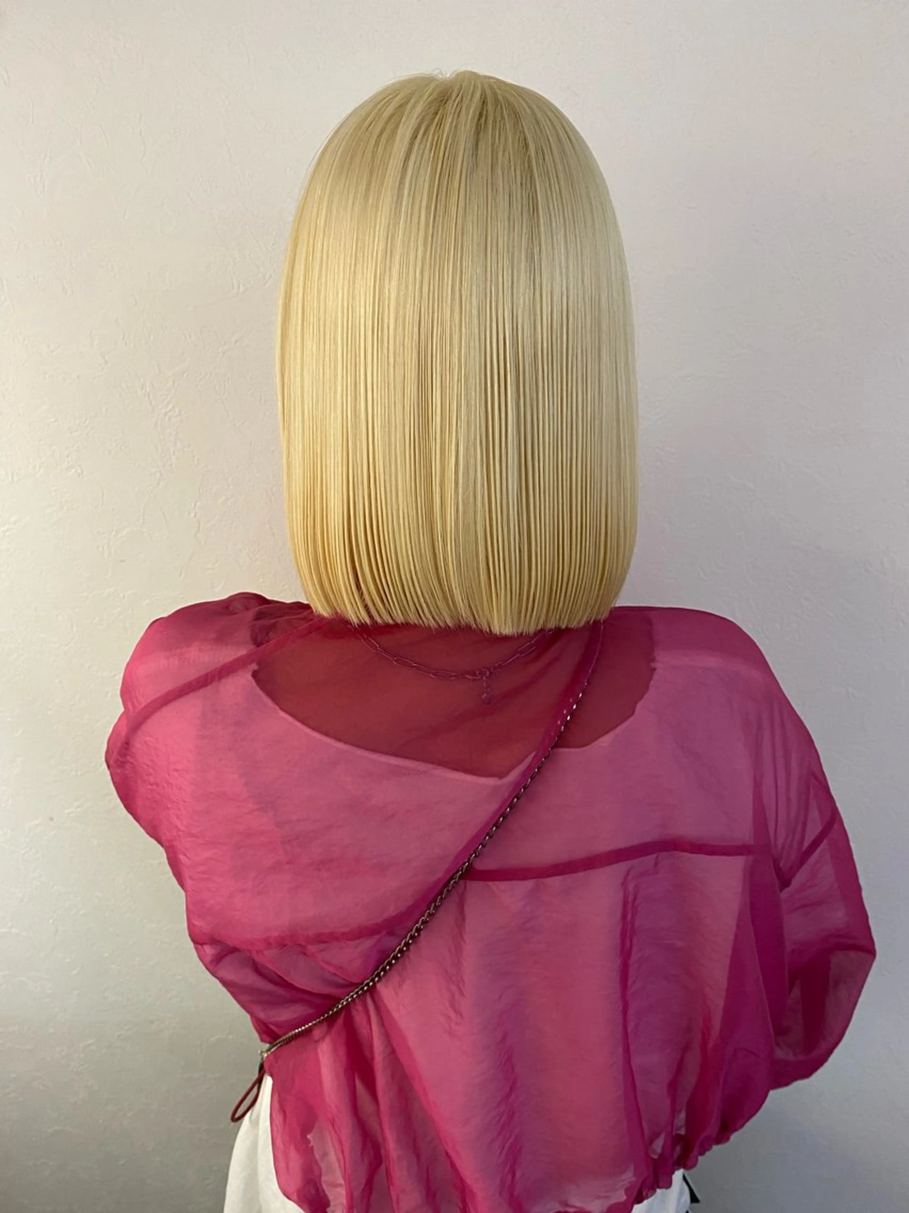 ショート カラー ブロンド ヘアカラー 森貴裕/ベージュ/ パーマ/オリーブのヘアスタイル