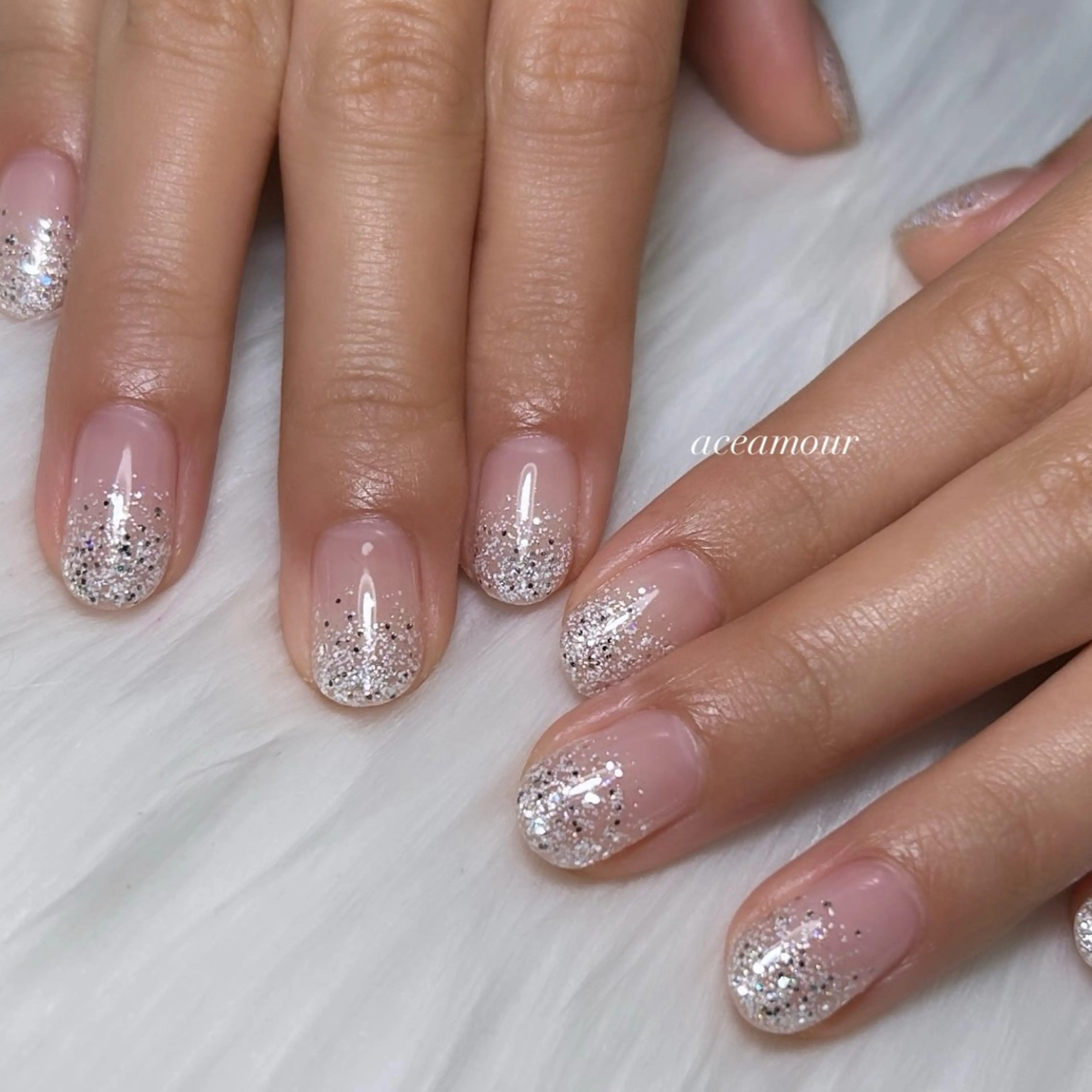 ネイル ハンドネイル ハンドケア ネイル/耳つぼ /新ホワイトニングのネイルデザイン