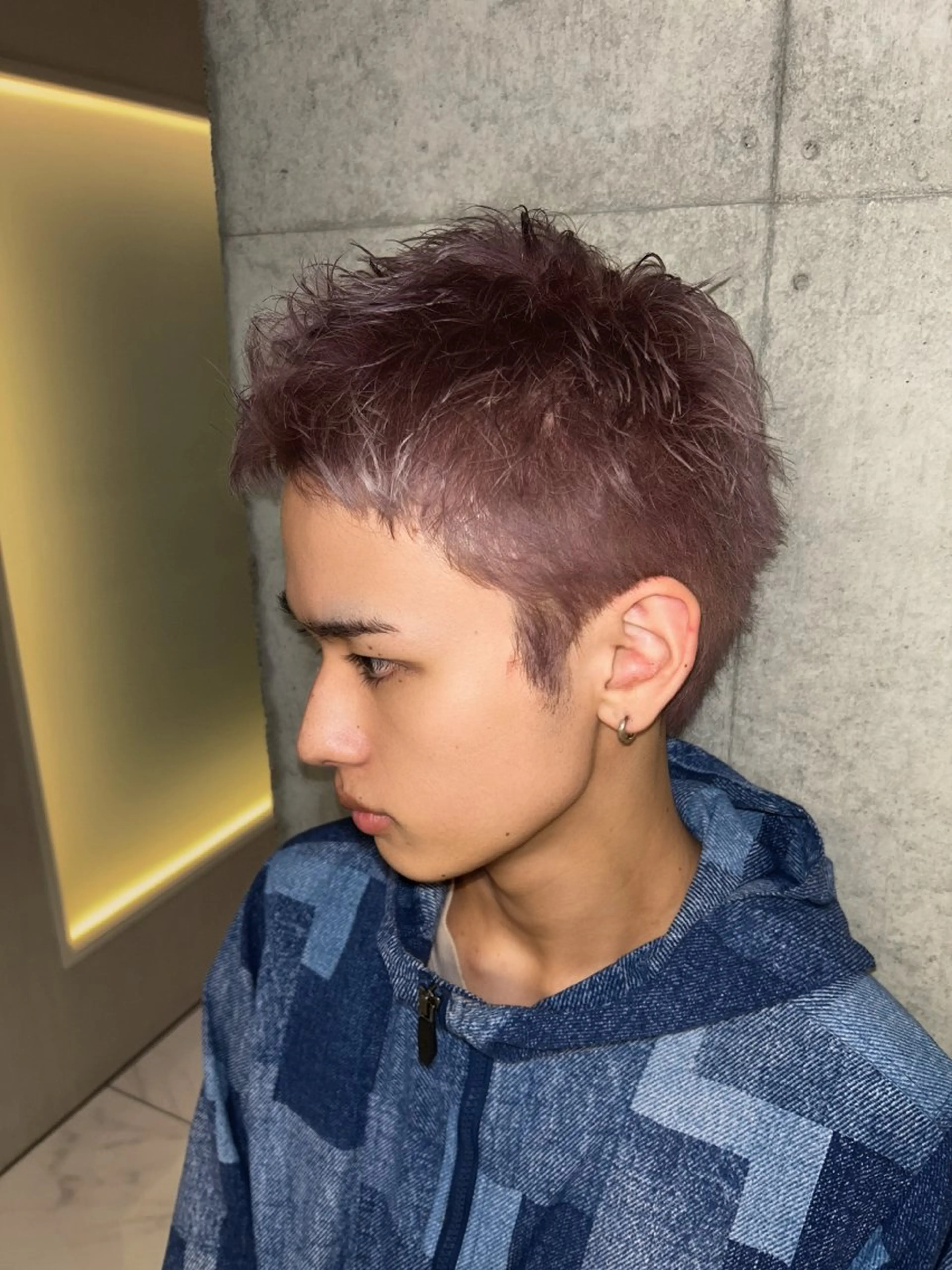 カラー ヘアカラー ️💜akari💜 ハイトーン/レイヤーのヘアスタイル