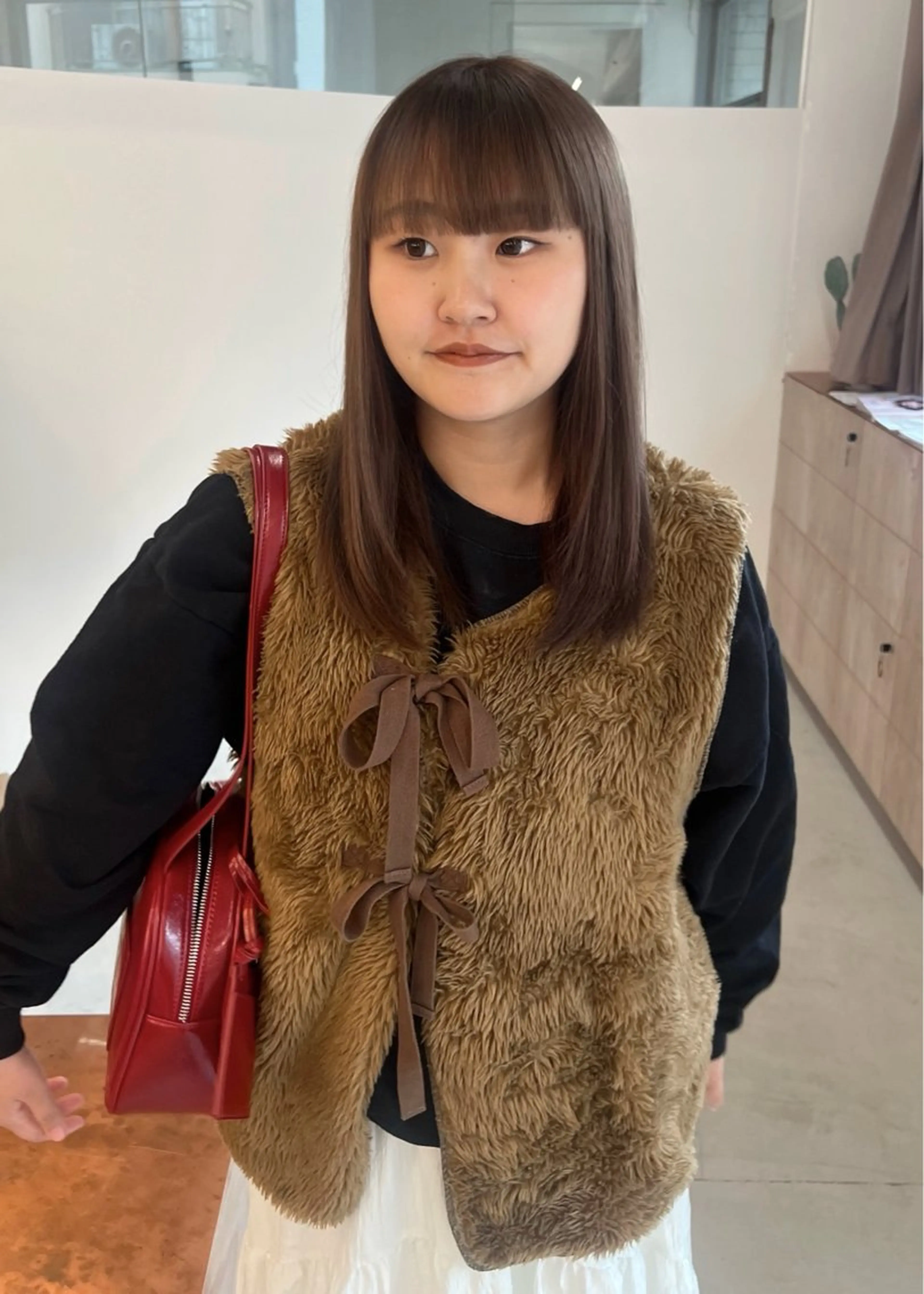 カラー ヘアカラー the hinc所属・miyu /大阪 /レイヤーカットのヘアスタイル