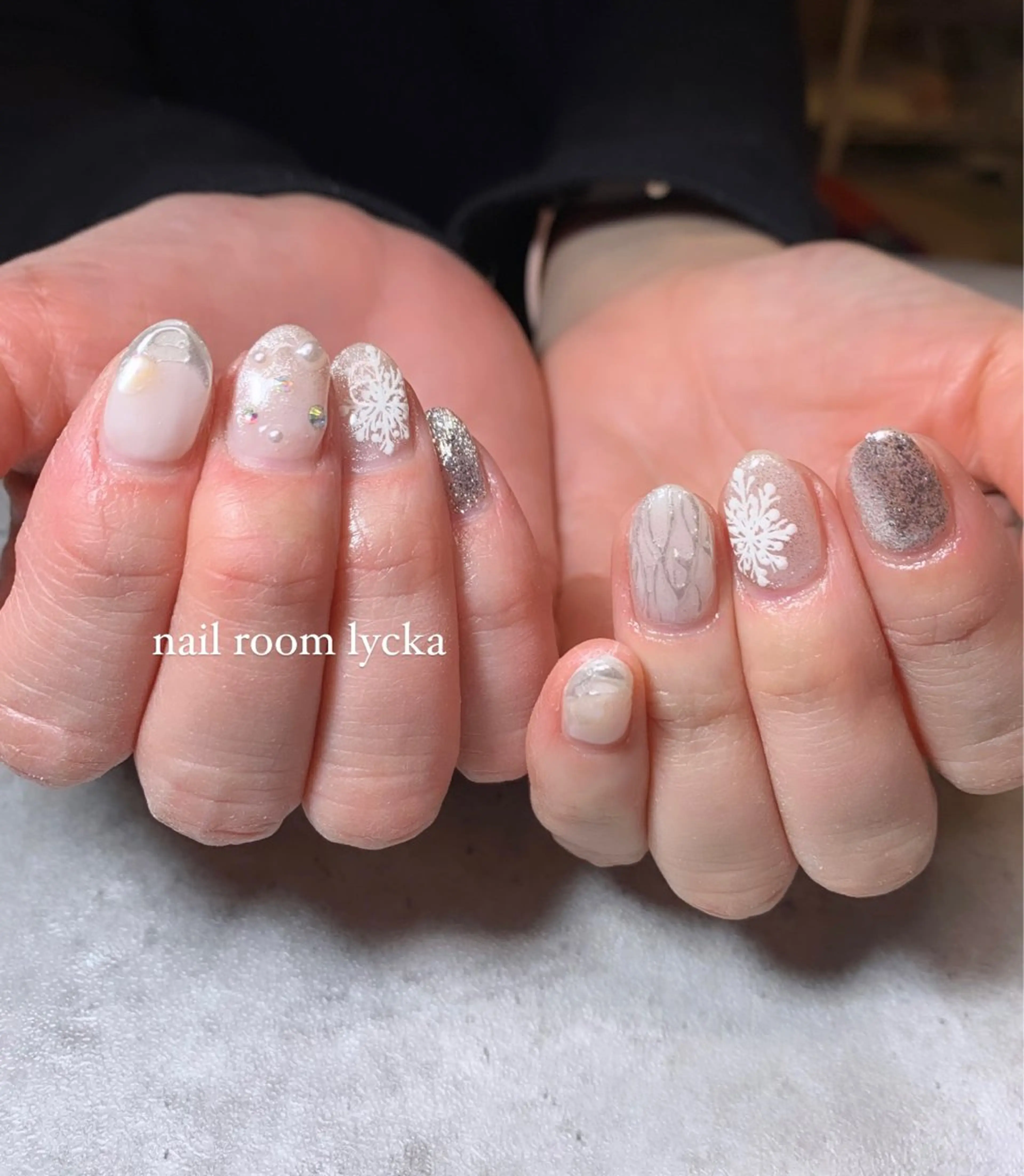 ネイル ﾈｲﾙﾙｰﾑﾘｯｶ 𝐦𝐚𝐲𝐮のネイルデザイン