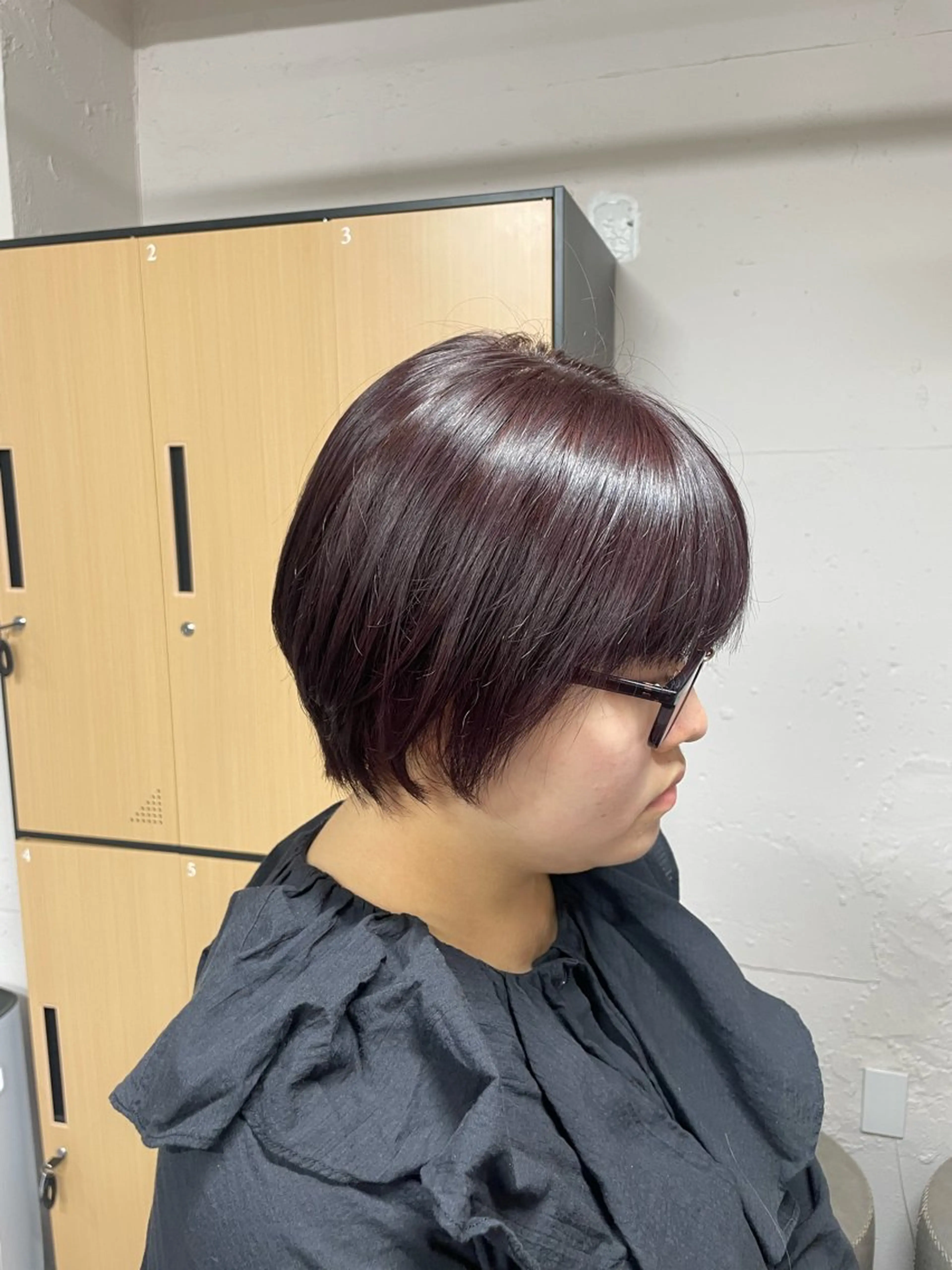 ショート ヘアカラー トリートメント tokute 中野真咲🐺のヘアスタイル