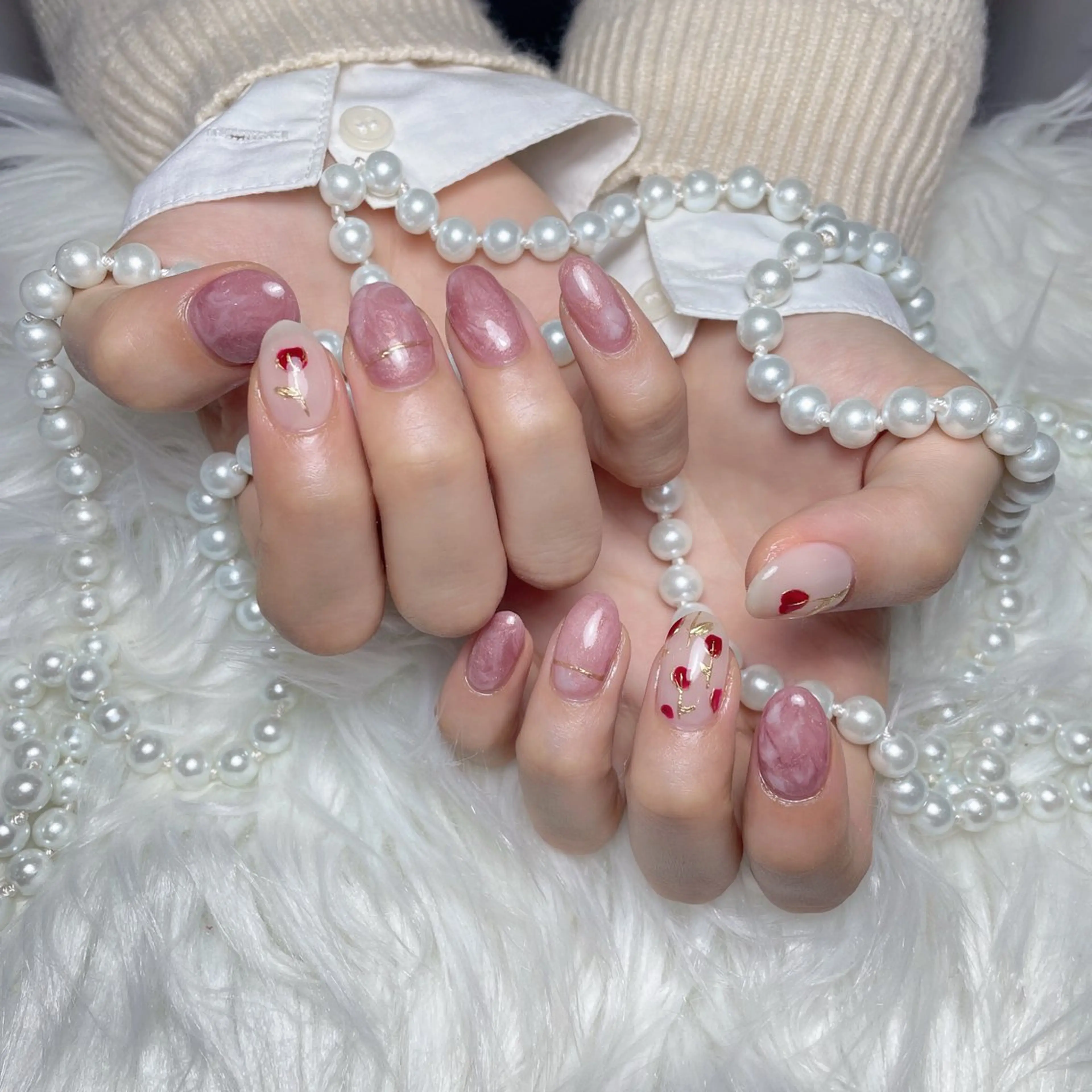 ネイル アートネイル 持ち込み M2 beauty Hoshinaのネイルデザイン