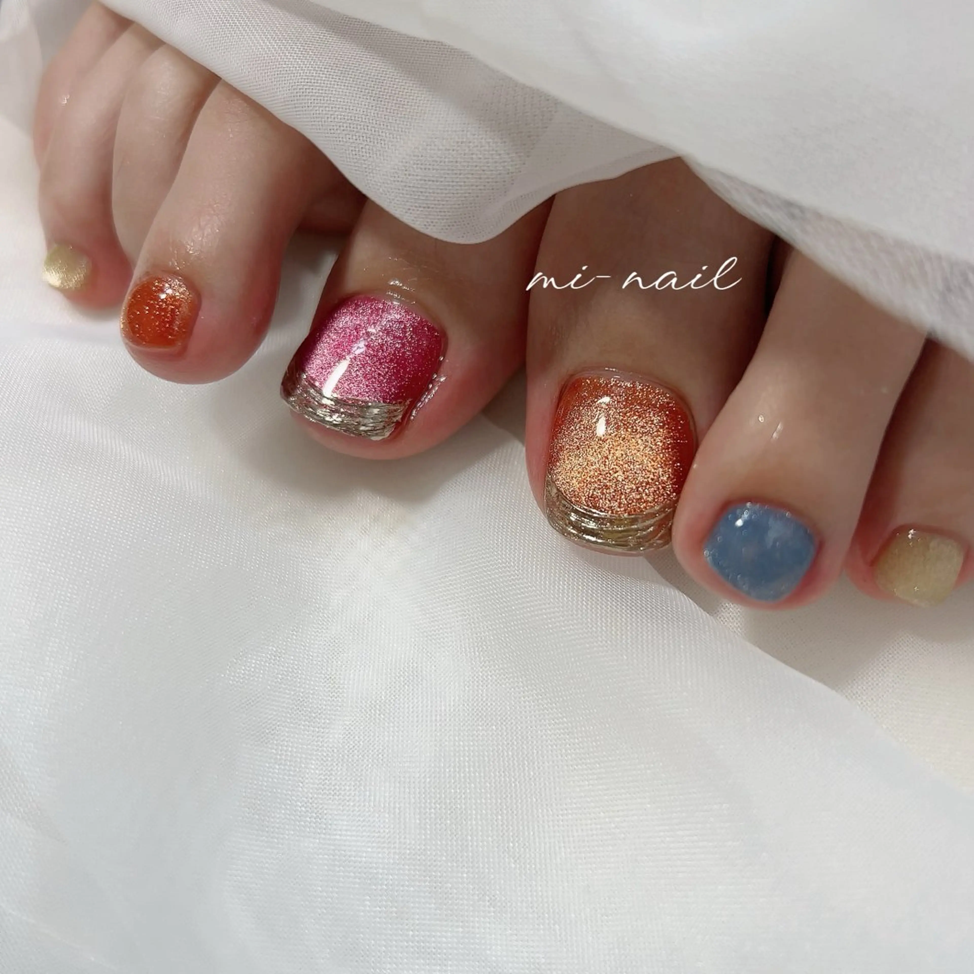 ネイル フットネイル ..mi_nail..所属・..mi-nail ..のネイルデザイン