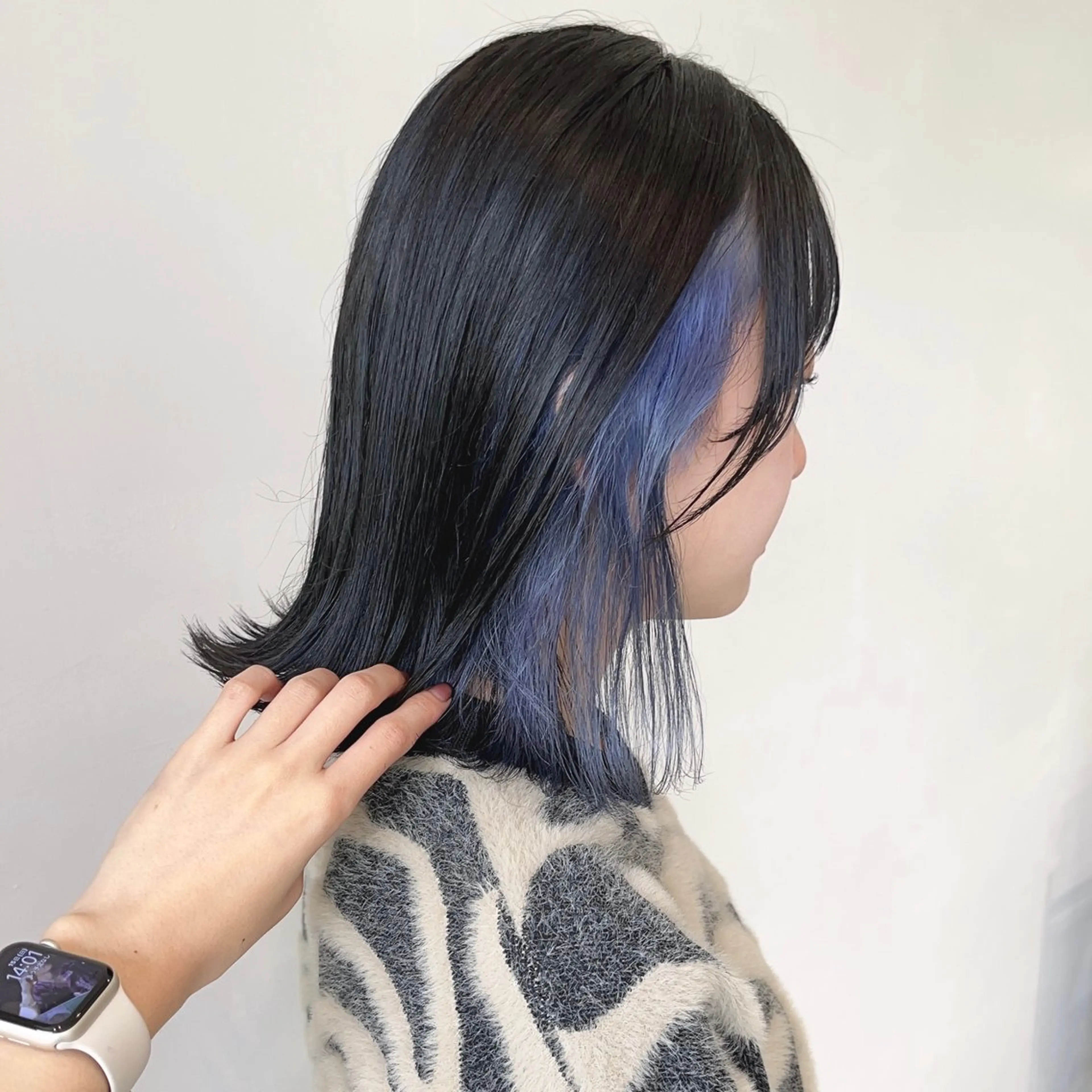 ミディアム カラー あ あのヘアスタイル