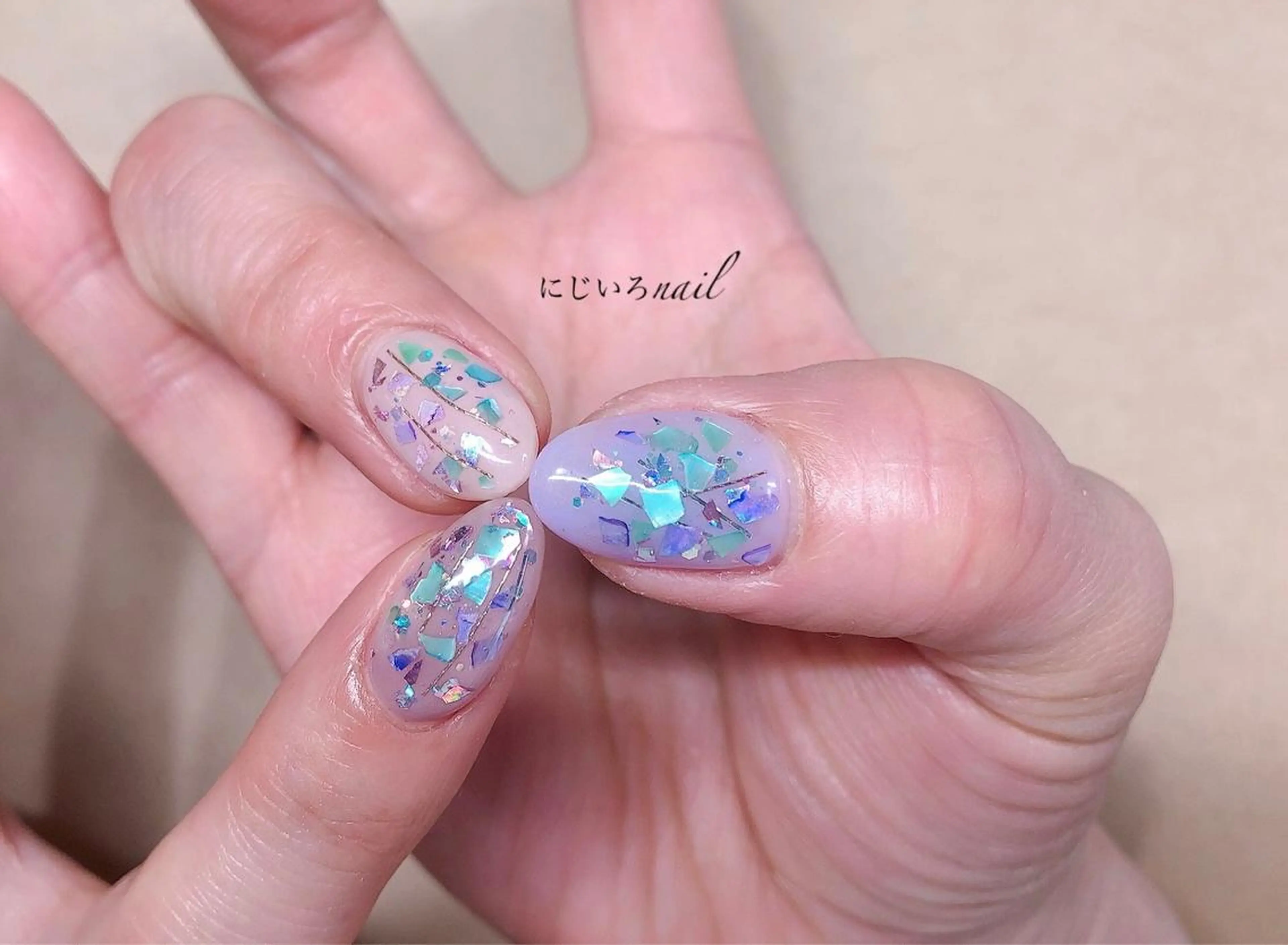 ネイル にじいろ nailのネイルデザイン