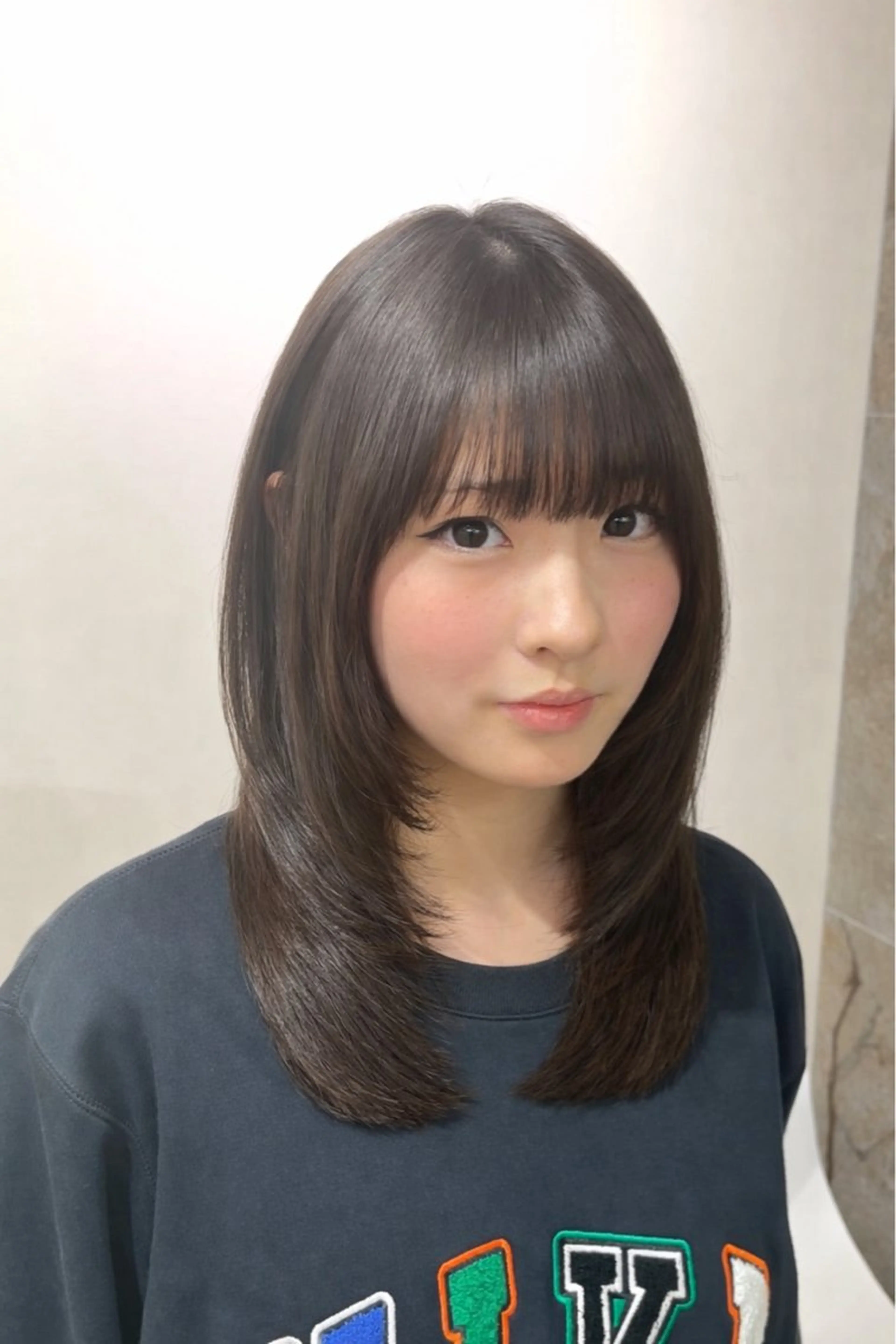 ミディアム D.I.E.V.A錦糸町店所属・🫧清野/ショート /フェイスレイヤーのヘアスタイル