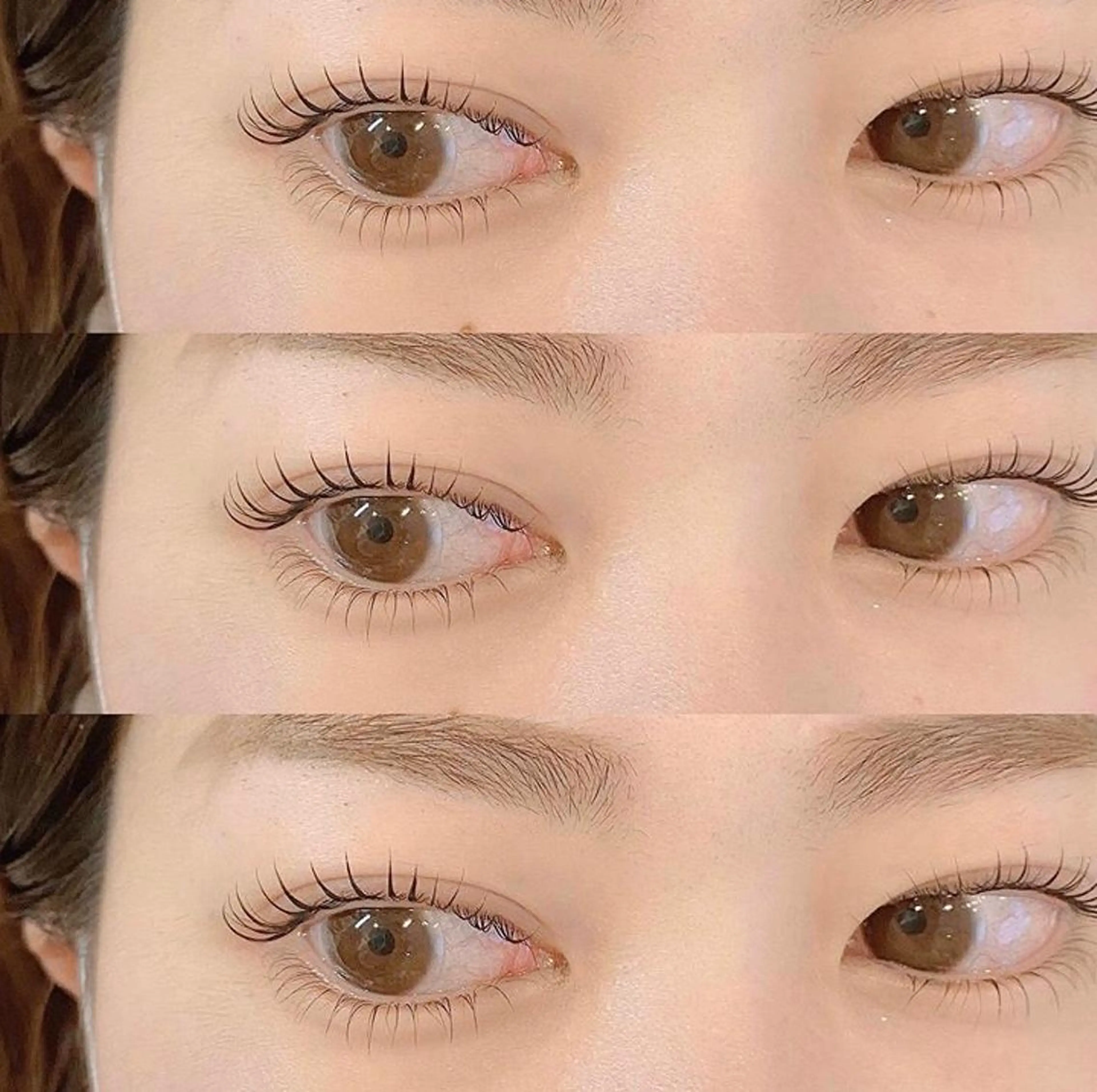 セミロング パーマ ヘアアレンジ ネイル マツエク・マツパ セミロングパーマ パリジェンヌラッシュリフト Natsumi フェイシャル/マツパのマツエク・マツパデザイン