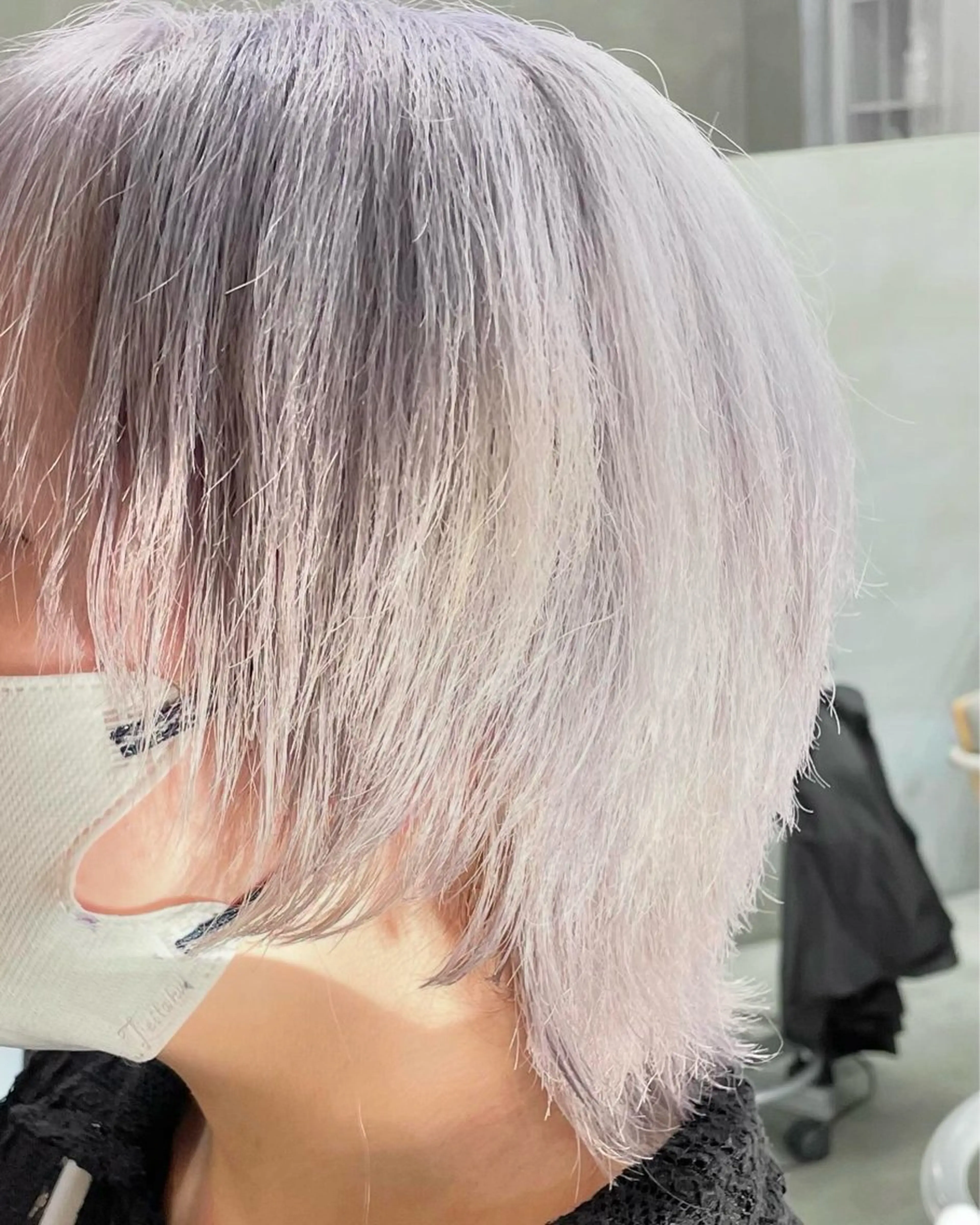 ショート ヘアカラー トリートメント qulim所属・qulim【クリム】 /ハイトーン/海音のヘアスタイル