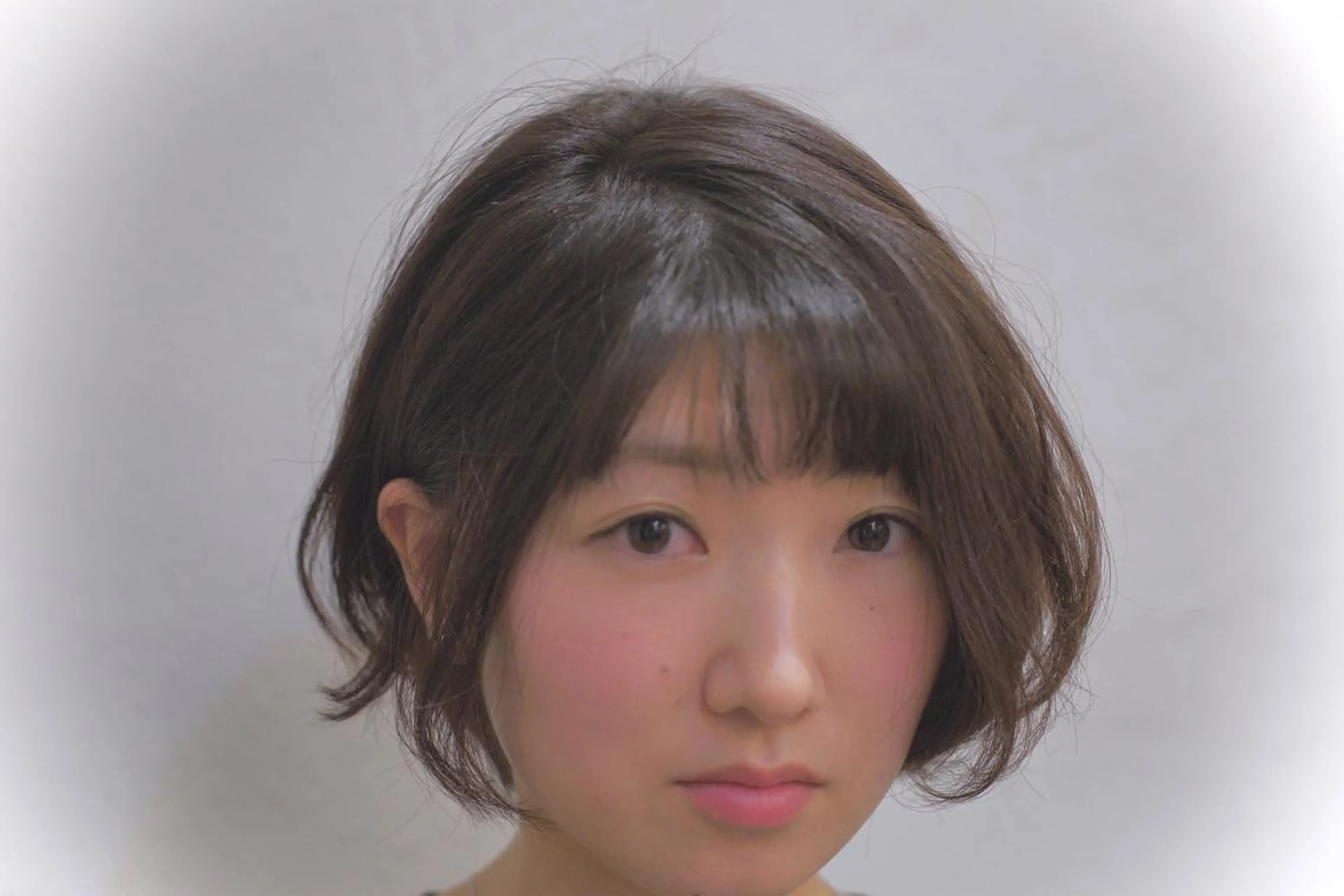 ショート パーマ ボブ 脱白髪染め特化GBG 自由が丘所属・【白髪ぼかし 専門GBG】自由が丘のヘアスタイル