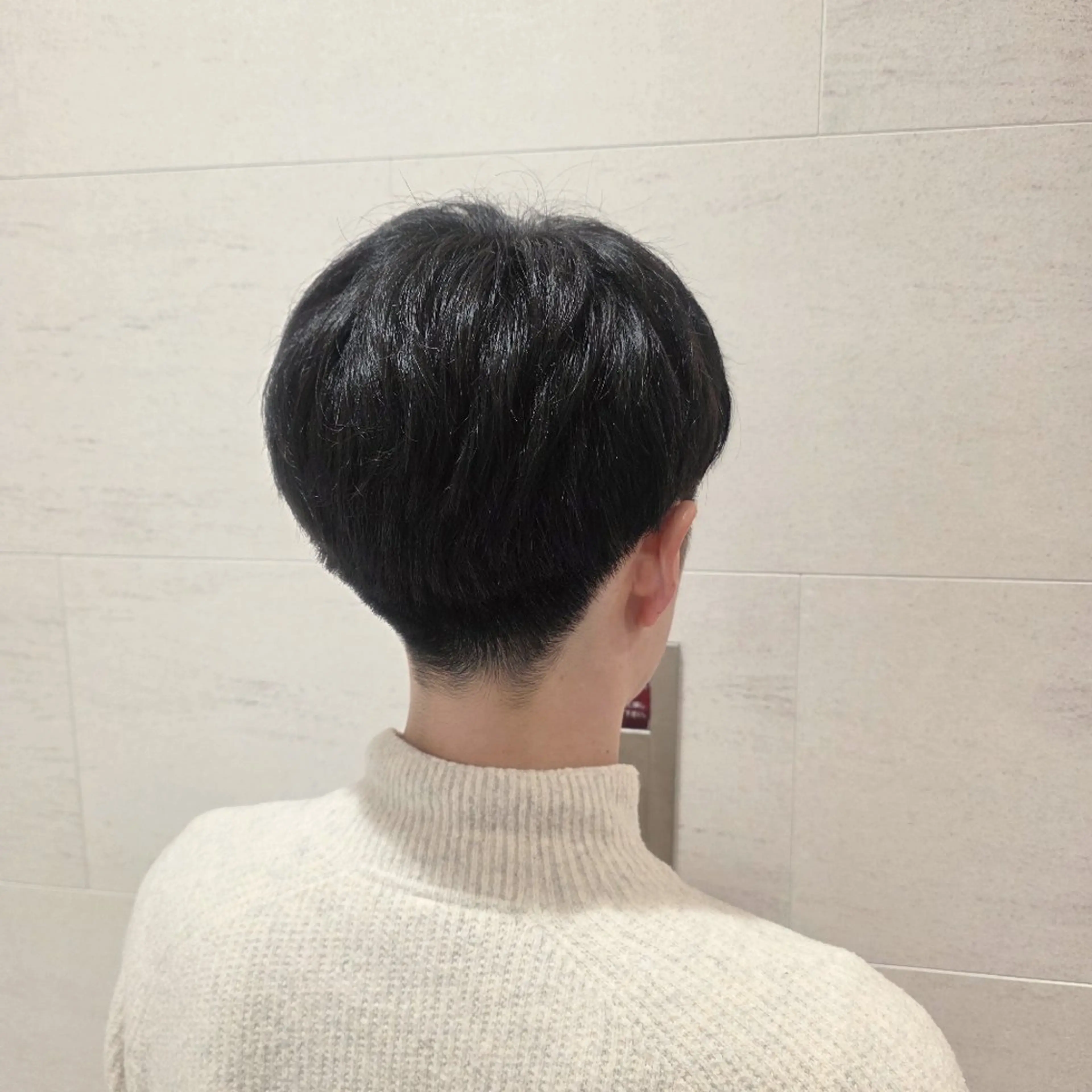 メンズ レナークソワン ちだしえりのヘアスタイル