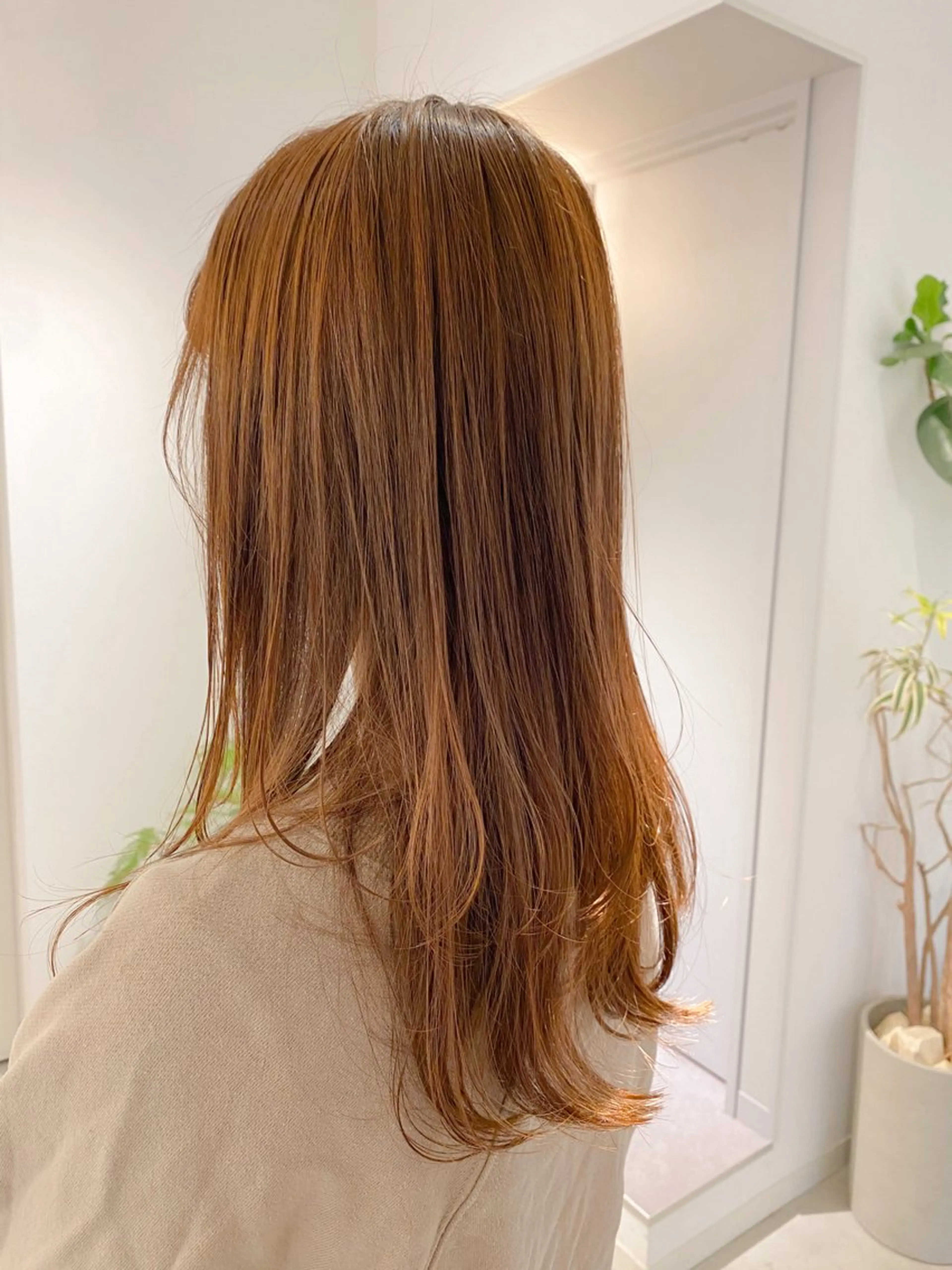 ロング カラー ヘアカラー トリートメント 💖竹島 遥楓💖のヘアスタイル