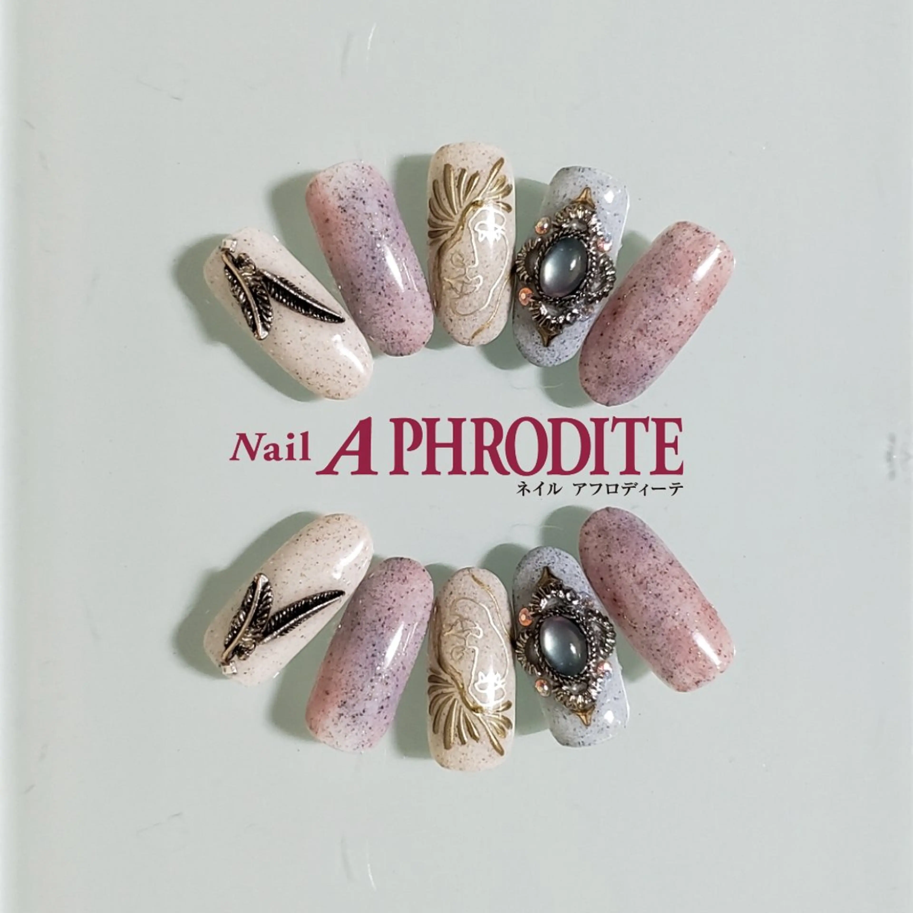 ネイル ジェルネイル ニュアンスネイル スカルプネイル ソフトジェル ネイルチップ ハンドネイル Nail  Aphroditeのネイルデザイン