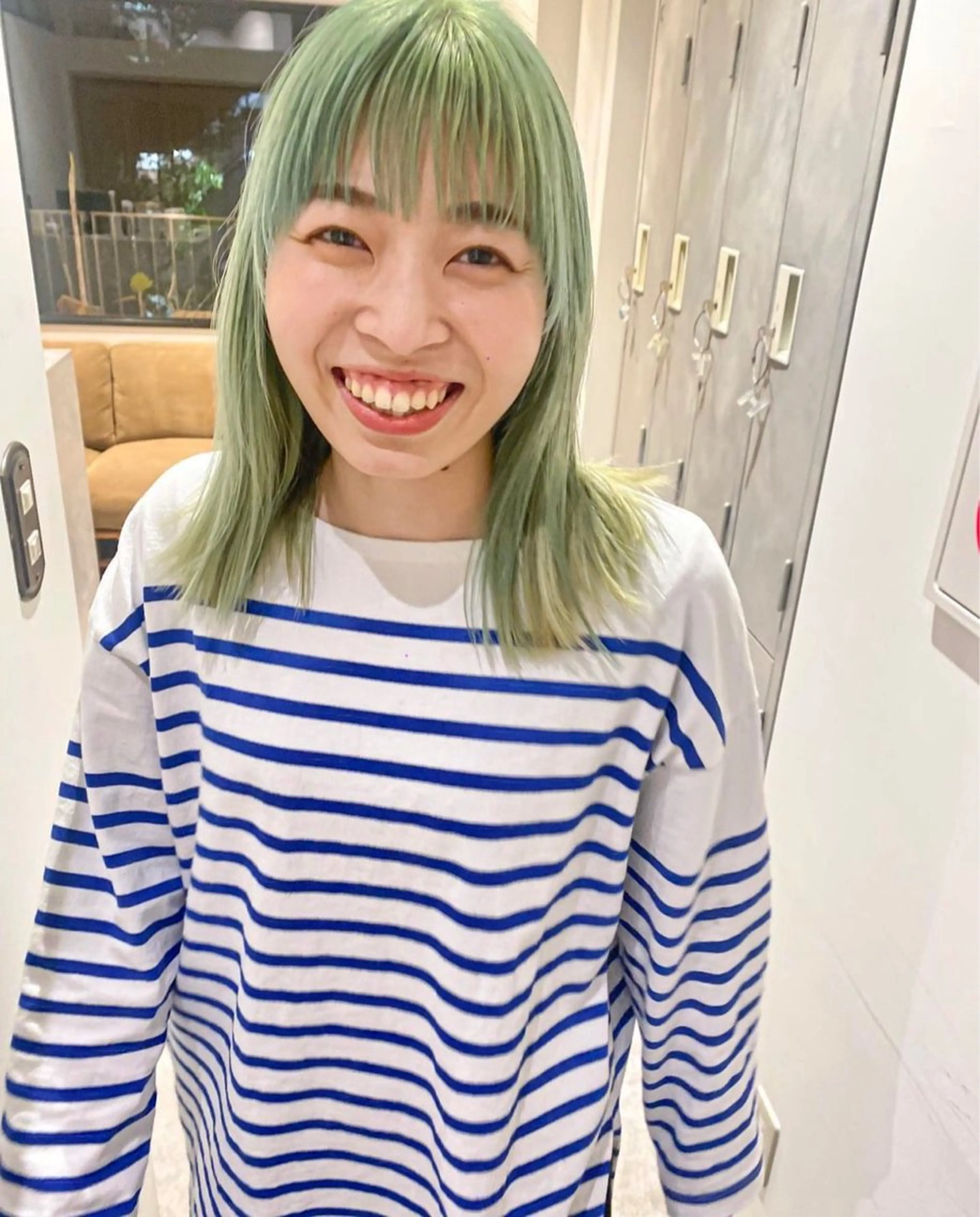 ミディアム カット ヘアカラー トリートメント 🩵縮毛矯正/ブリー チ/髪質改善/いつかのヘアスタイル