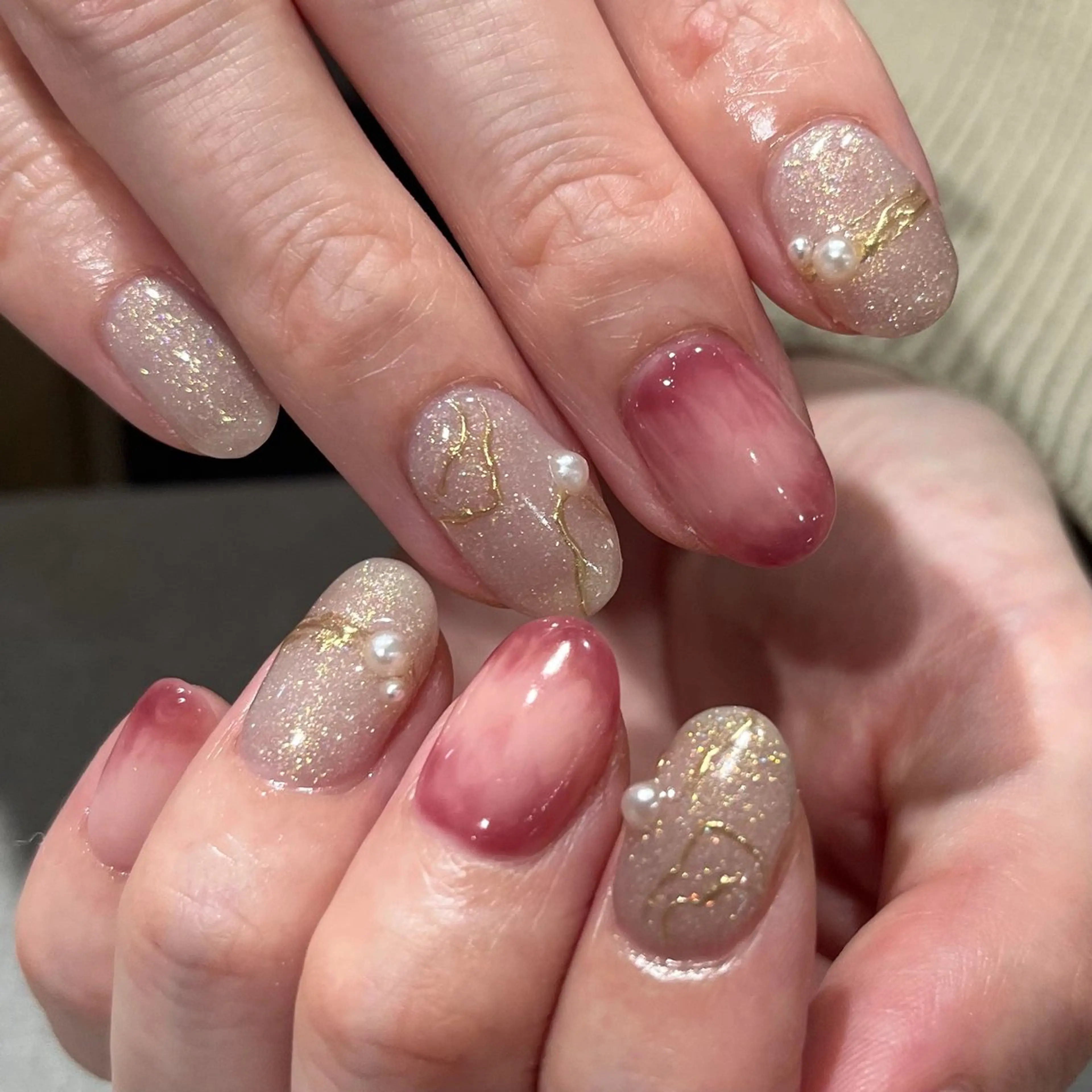 ネイル ハンドネイル &robe 銀座 sawakaのネイルデザイン