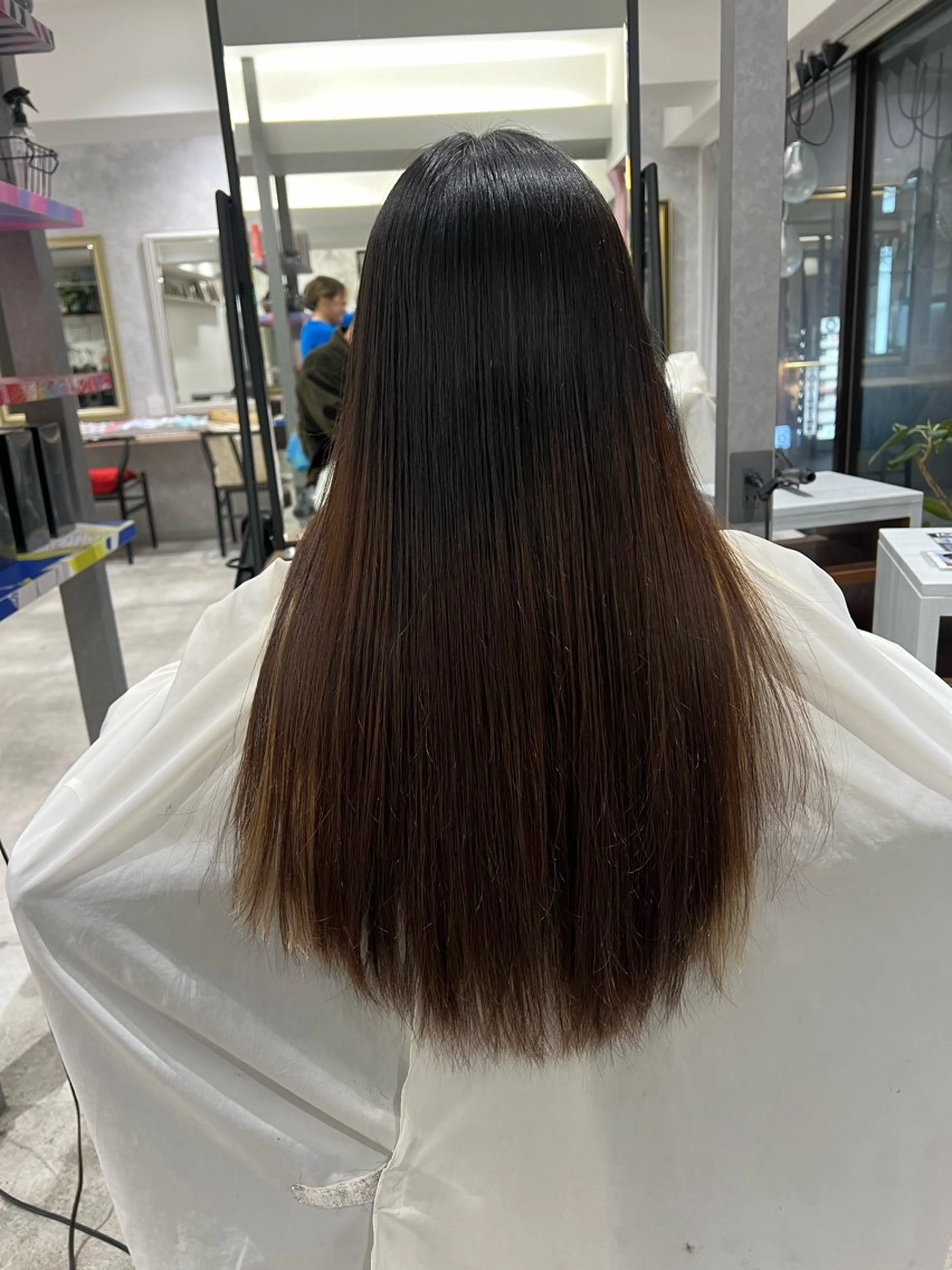 ロング メンズカット/シャ ドウパーマ/KOBAのヘアスタイル