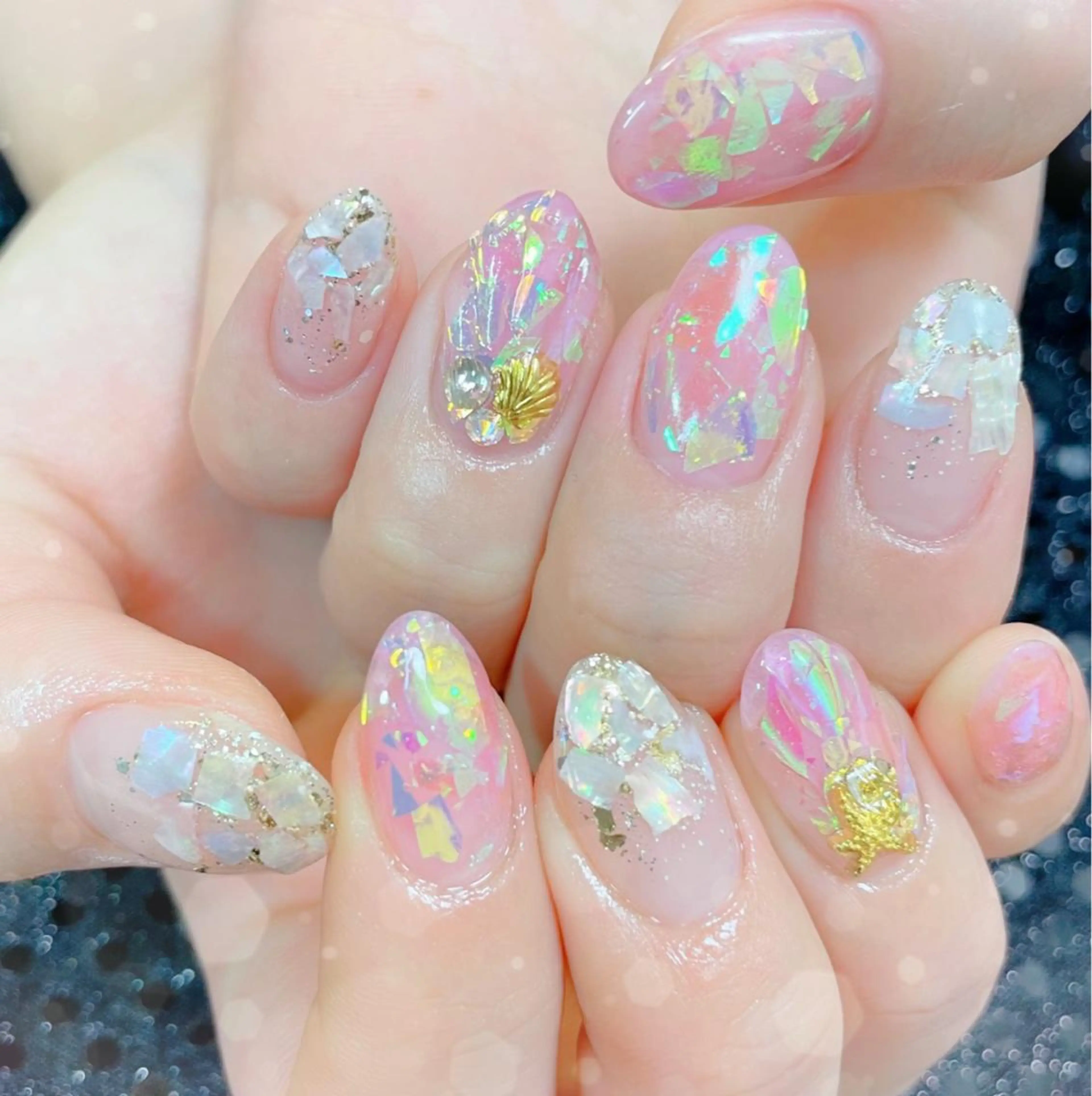 ネイル ハンドネイル ハンドケア MoON...❤︎ MeGuのネイルデザイン