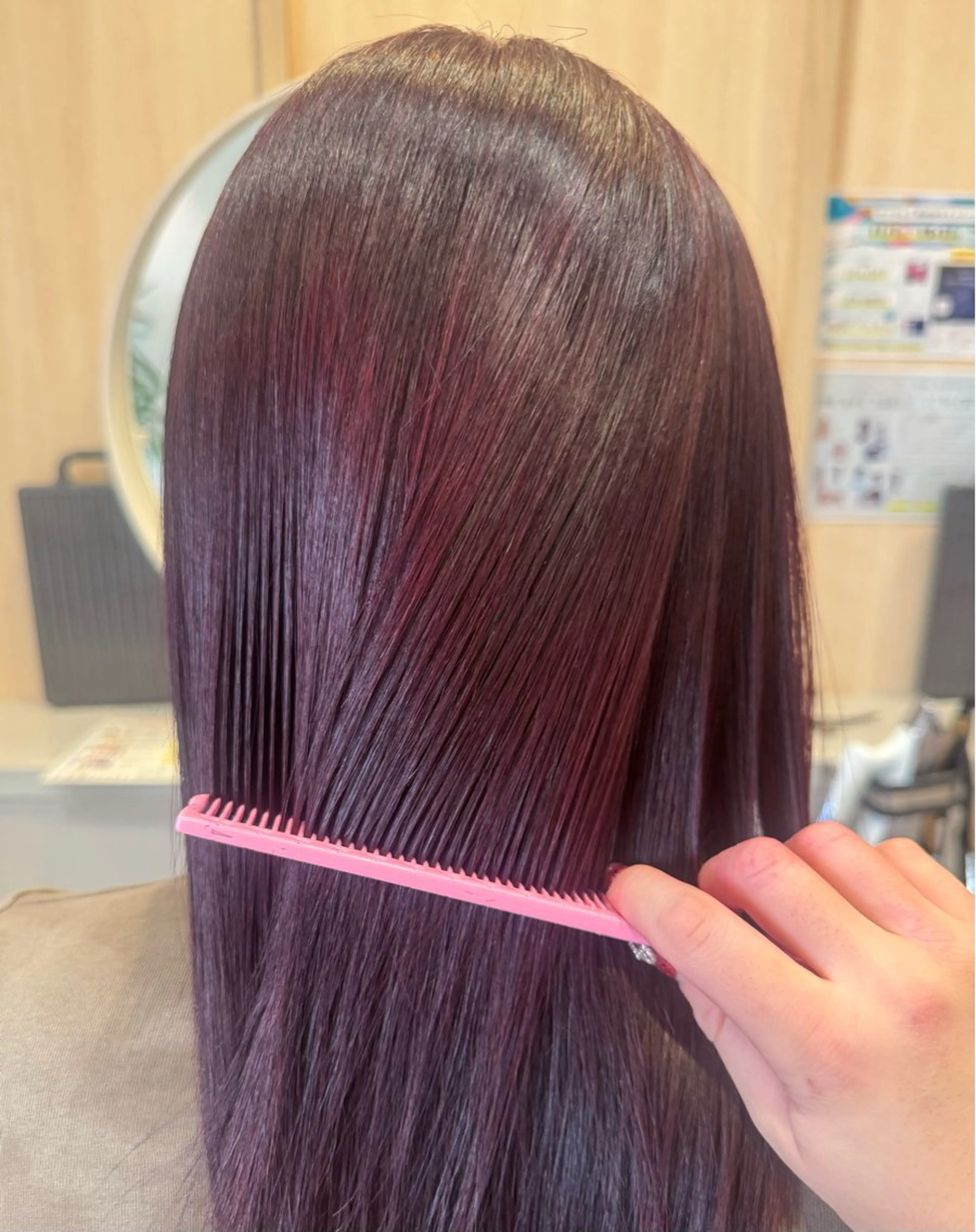 ロング カラー ブリーチ ダブルカラー ブリーチなしカラー カット ヘアカラー トリートメント BELLE by revo所属・𝘀𝗮𝗲/ 艶髪/ショートボブのヘアスタイル