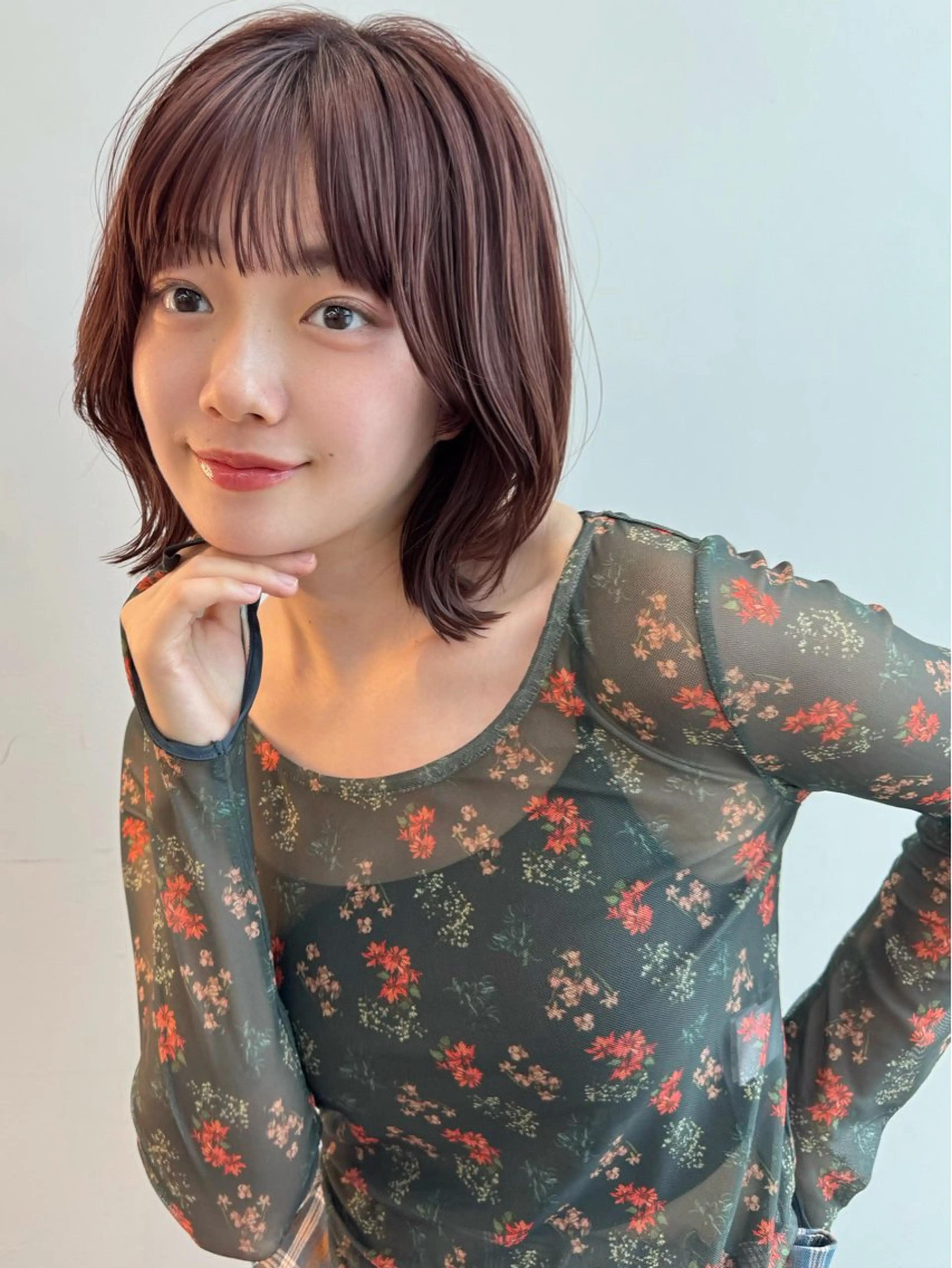 カット×透明感カラー×選べる髪質改善3stepトリートメント🫧の写真